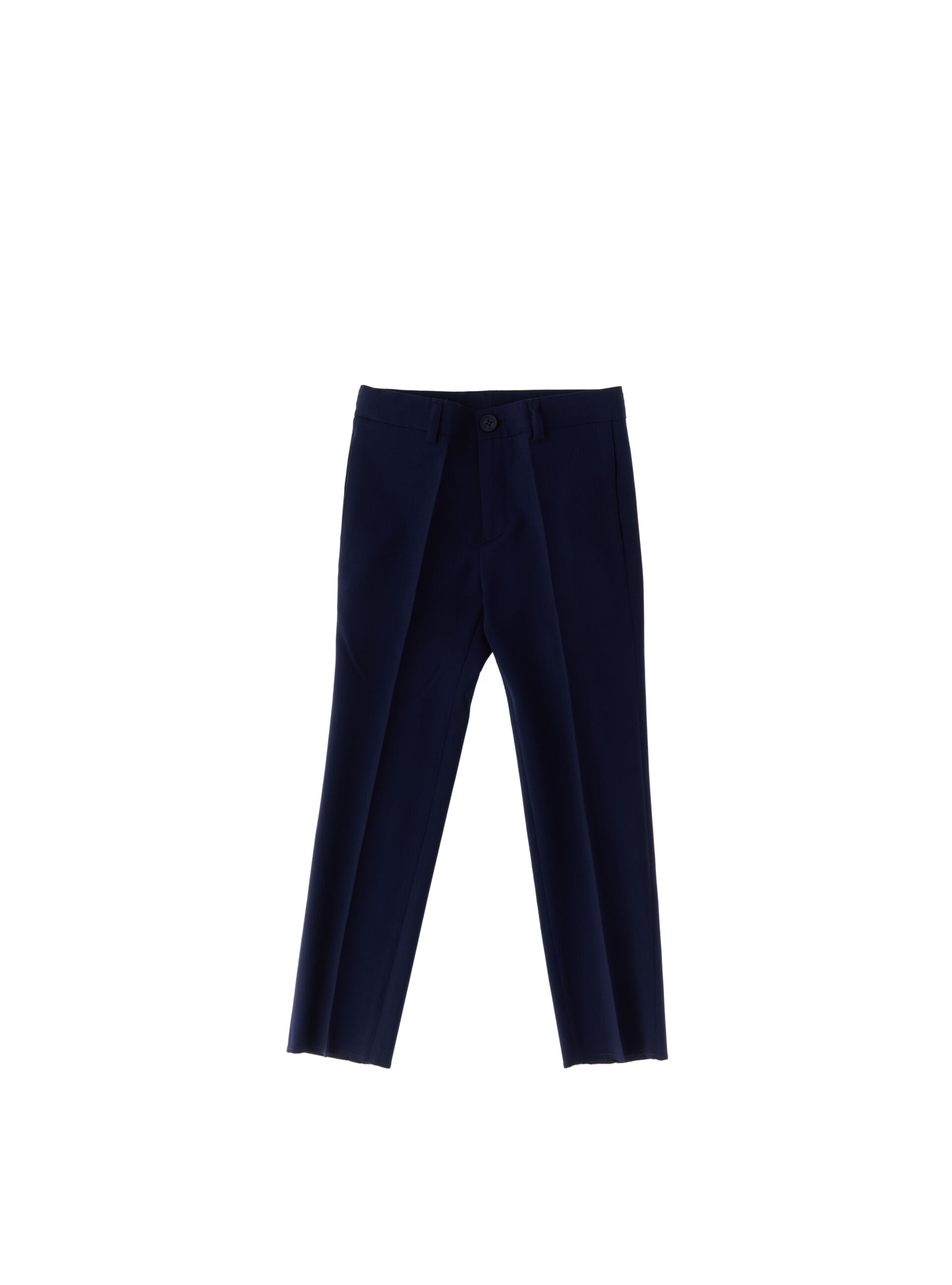 Pantalone lana vergine BLU NAVY 8