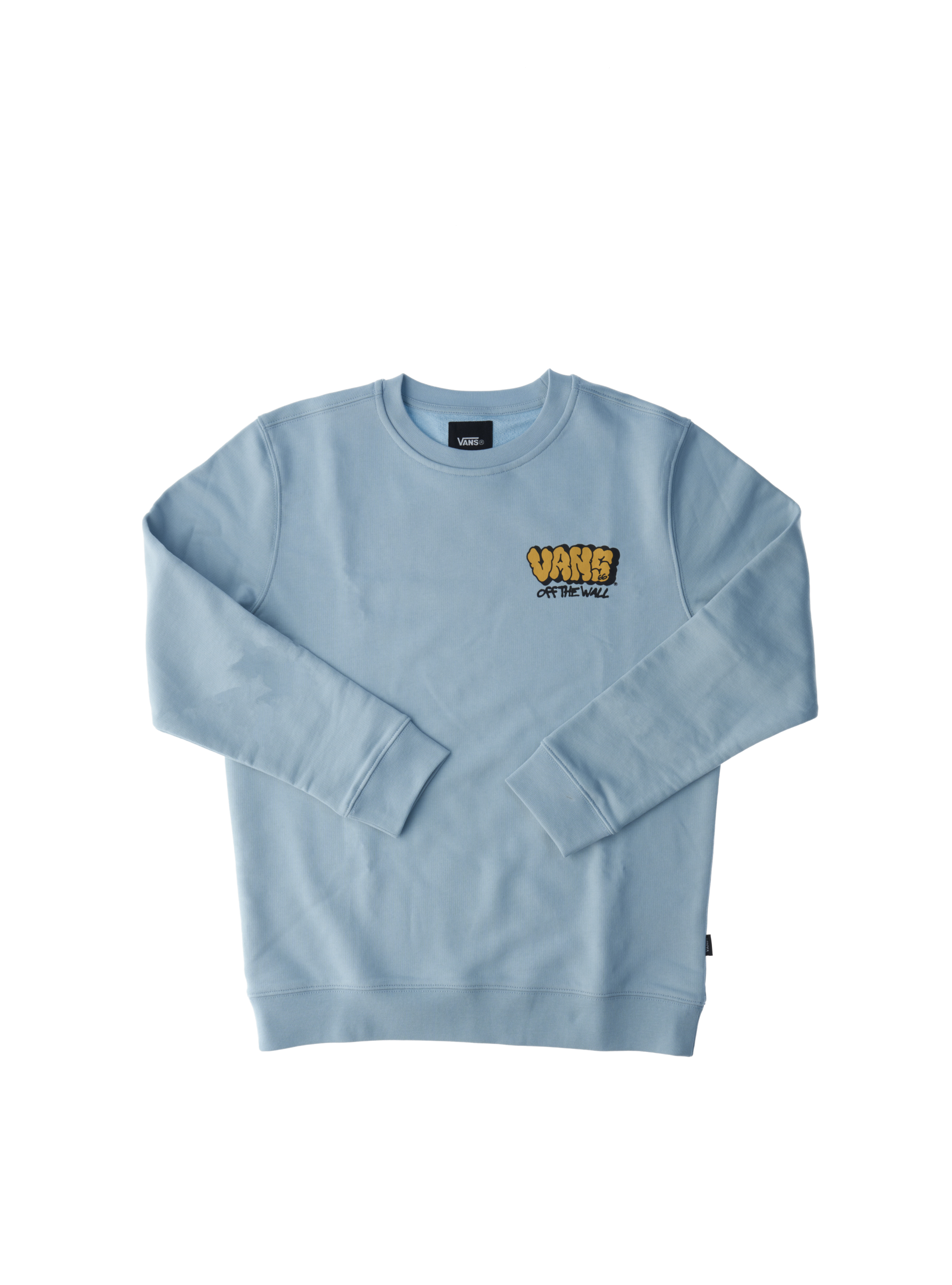 Felpa girocollo AZZURRO POLVERE L