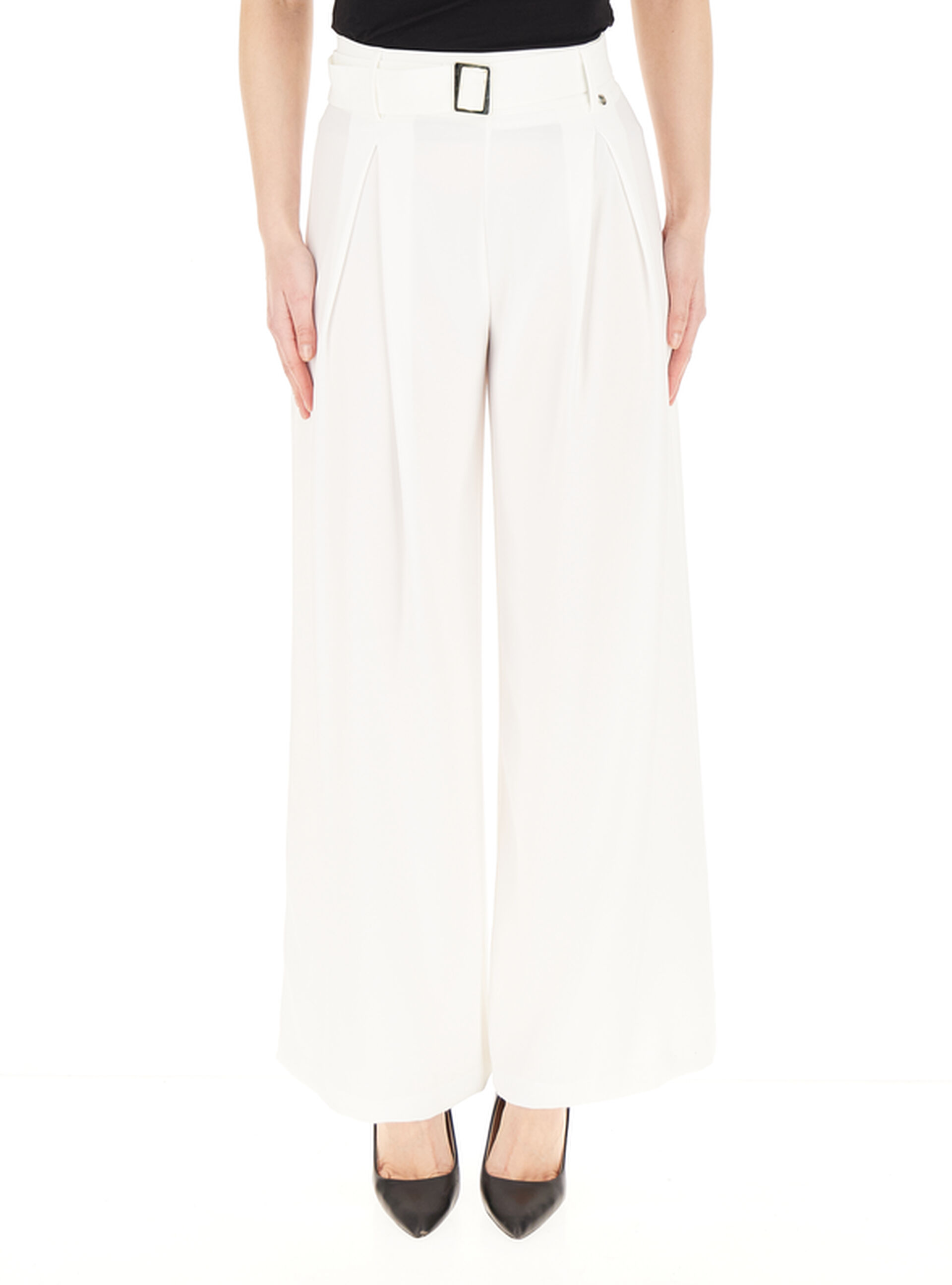 Pantalone a palazzo PANNA XL