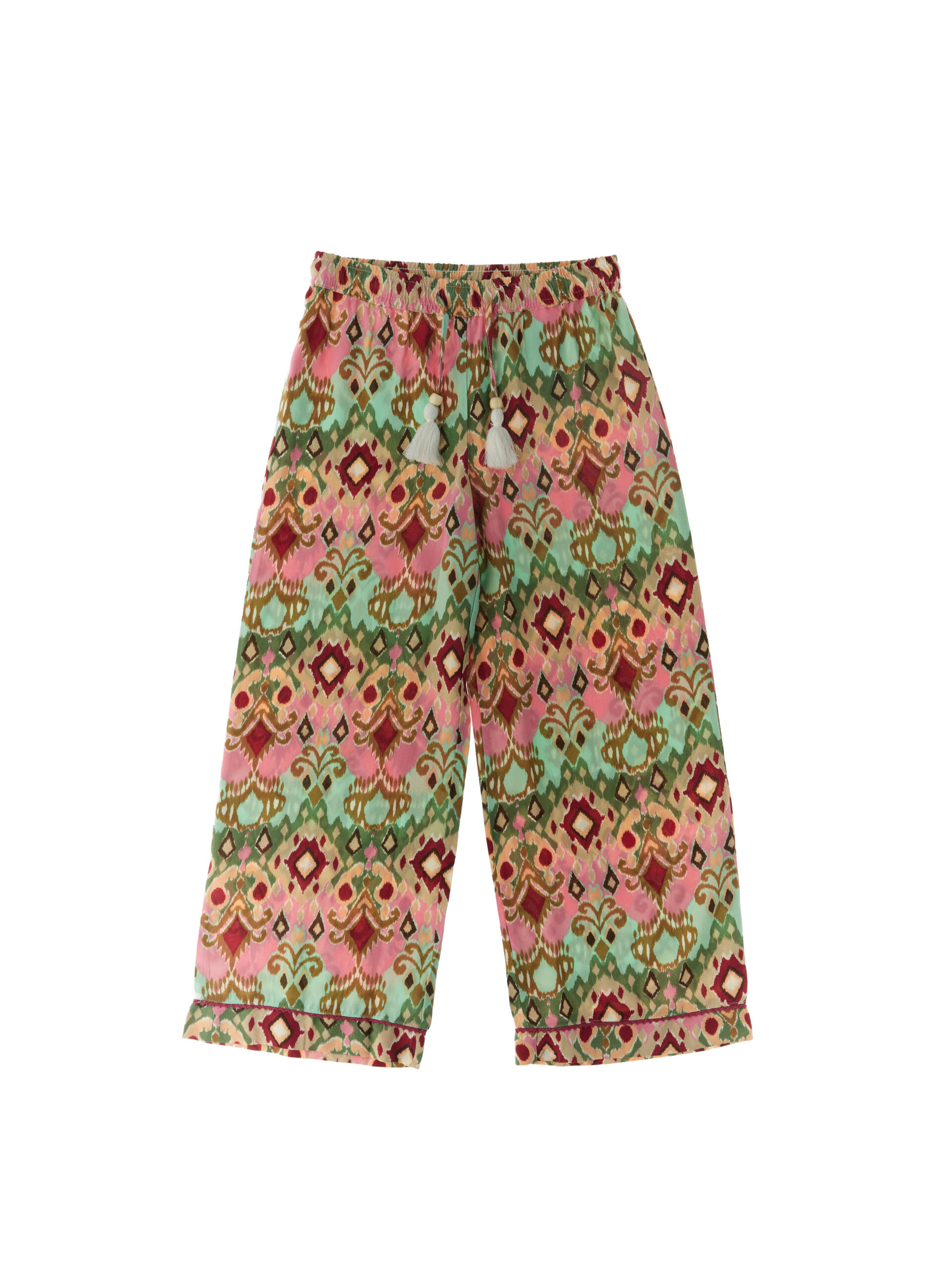 Pantalone in viscosa MULTICOLOR