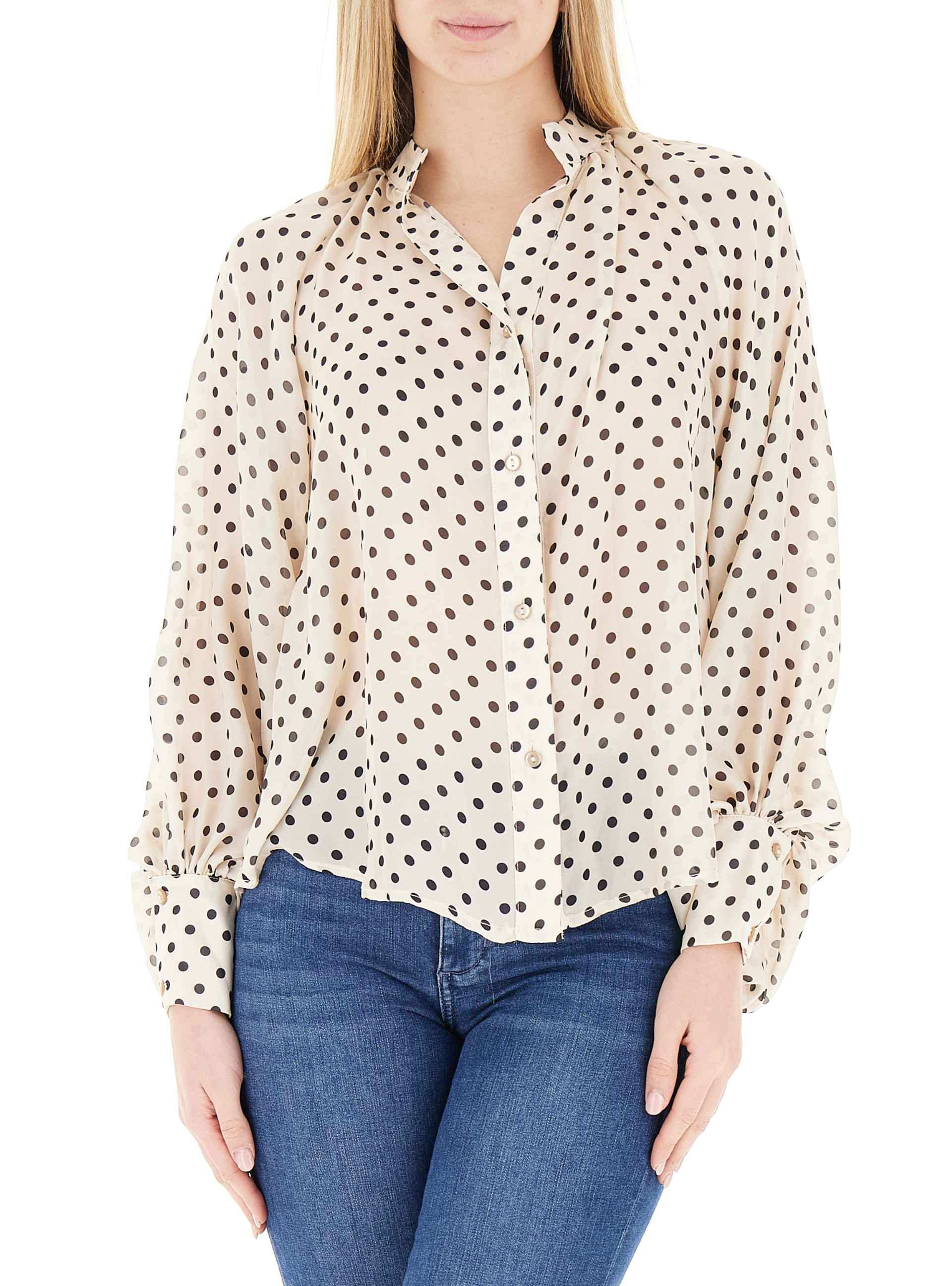 Camicia maniche lunghe BEIGE