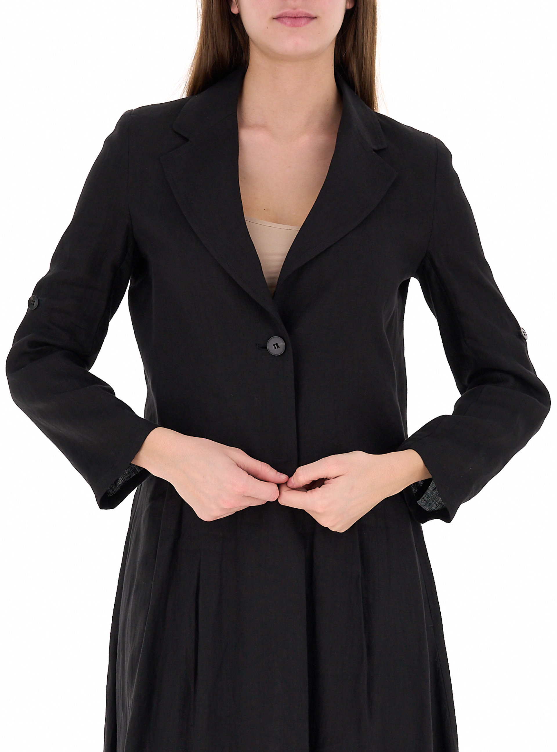 EMME MARELLA Blazer cropped NERO