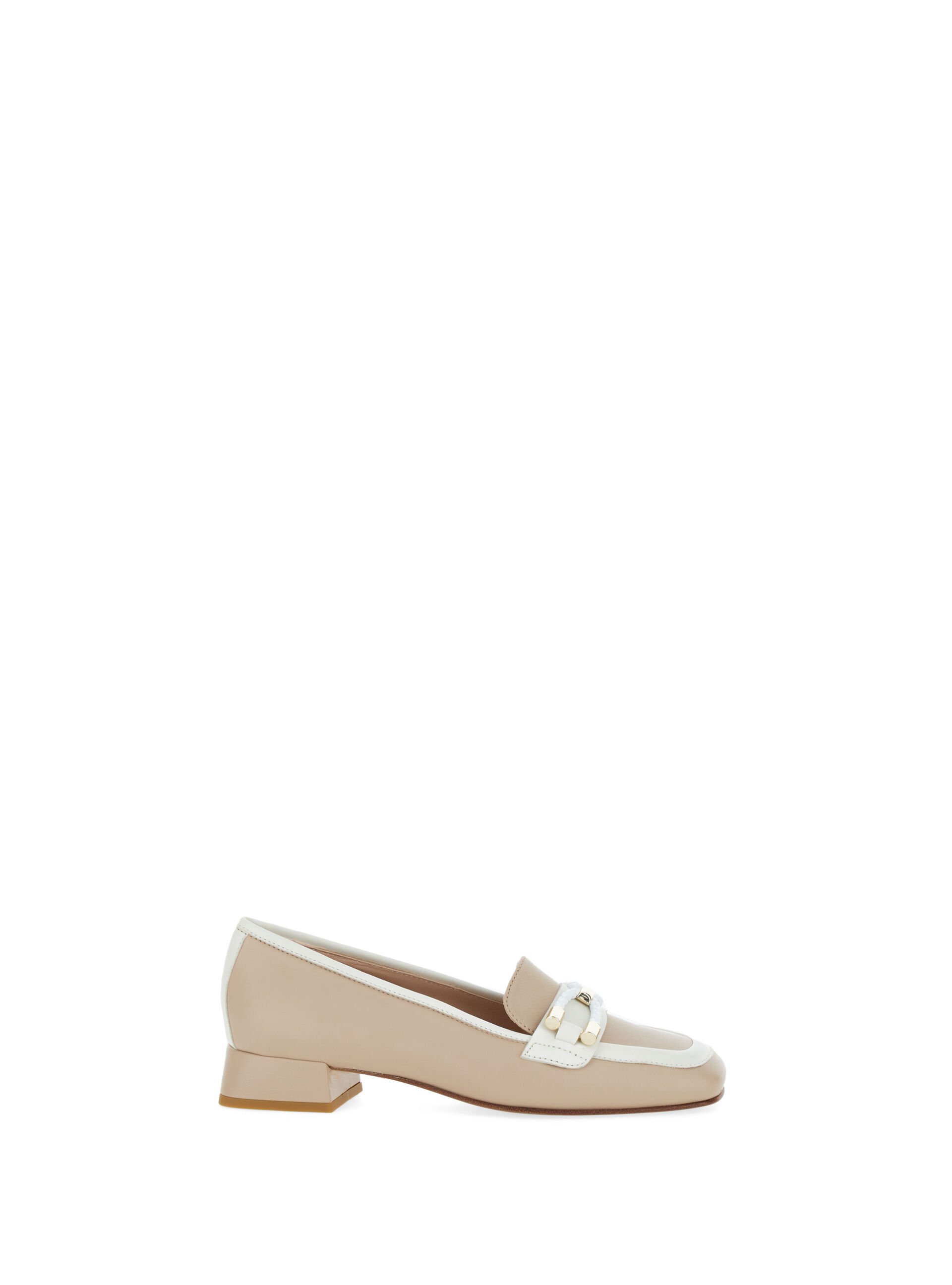 Mocassini in pelle BEIGE 36