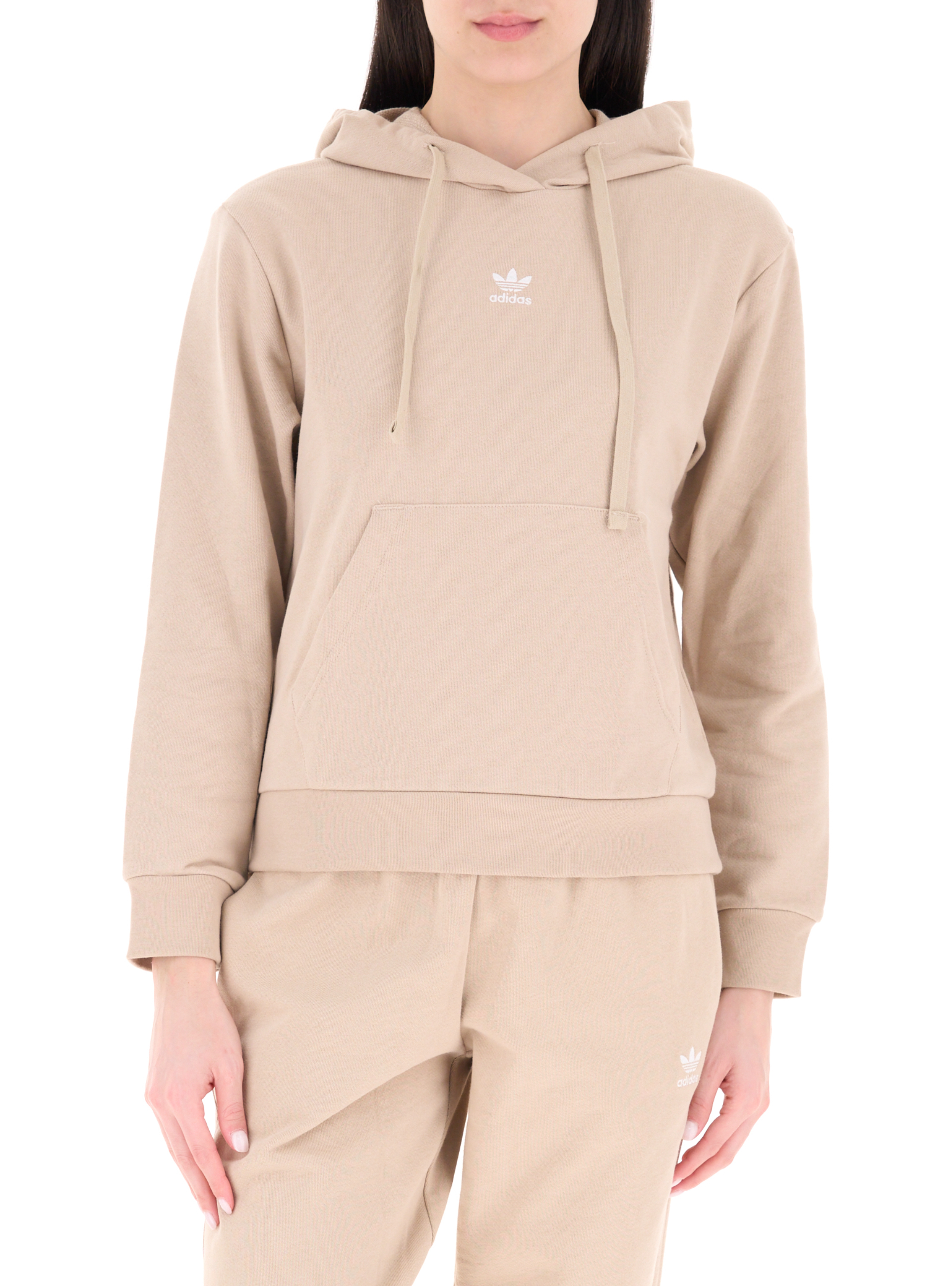 Adidas Felpa con cappuccio BEIGE