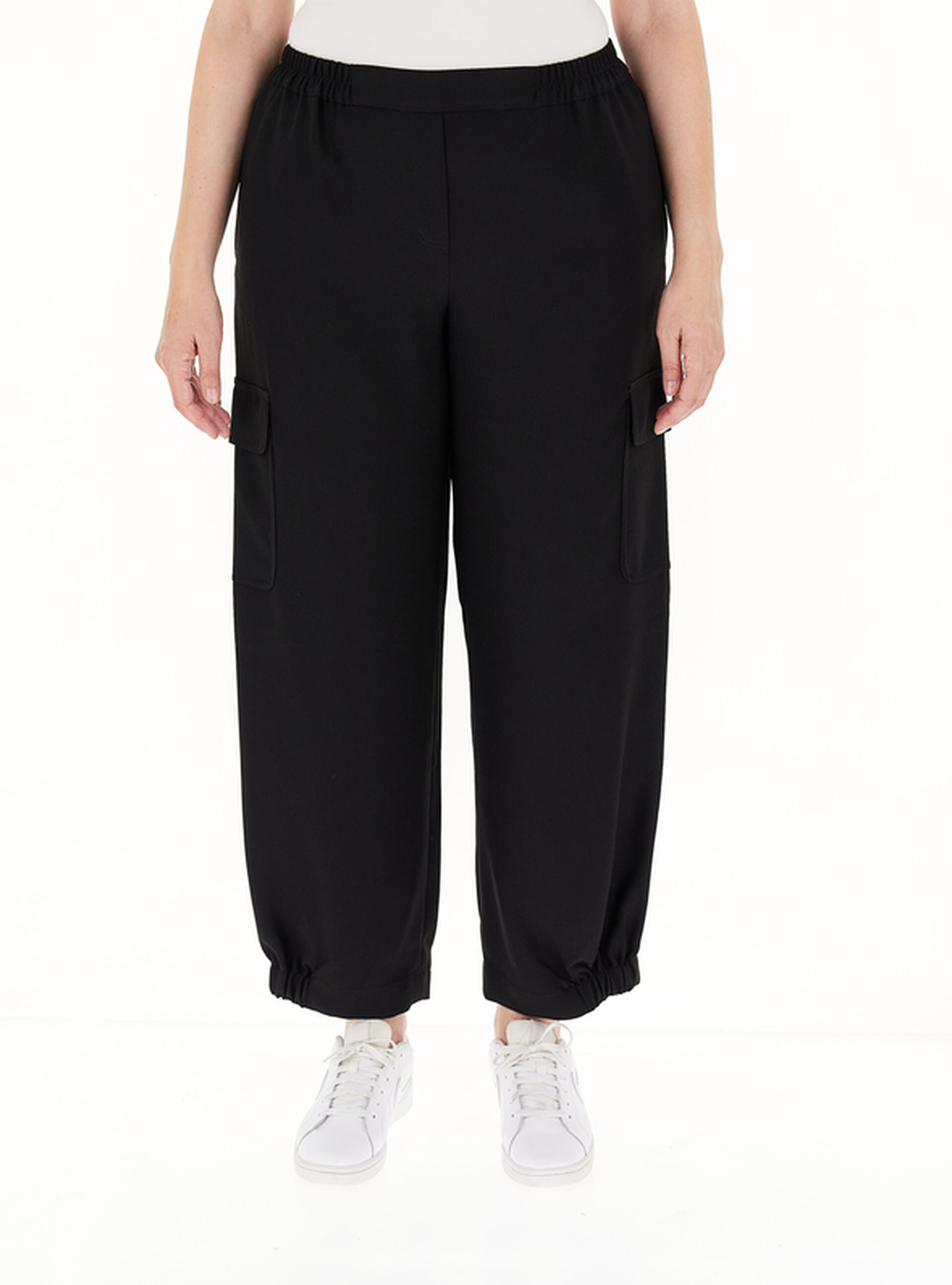 Pantalone cargo NERO