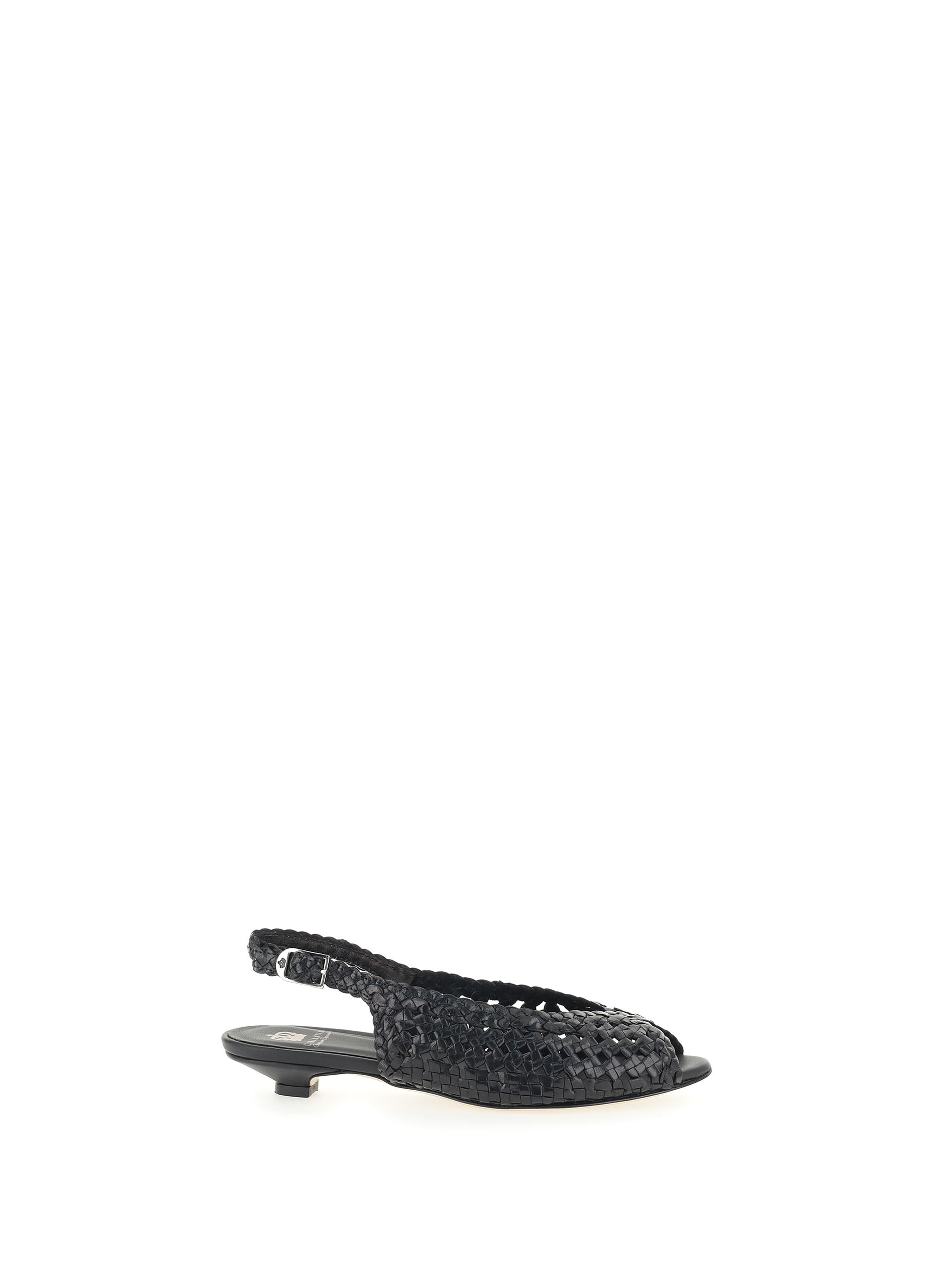 L'ARIANNA Sandali in pelle NERO