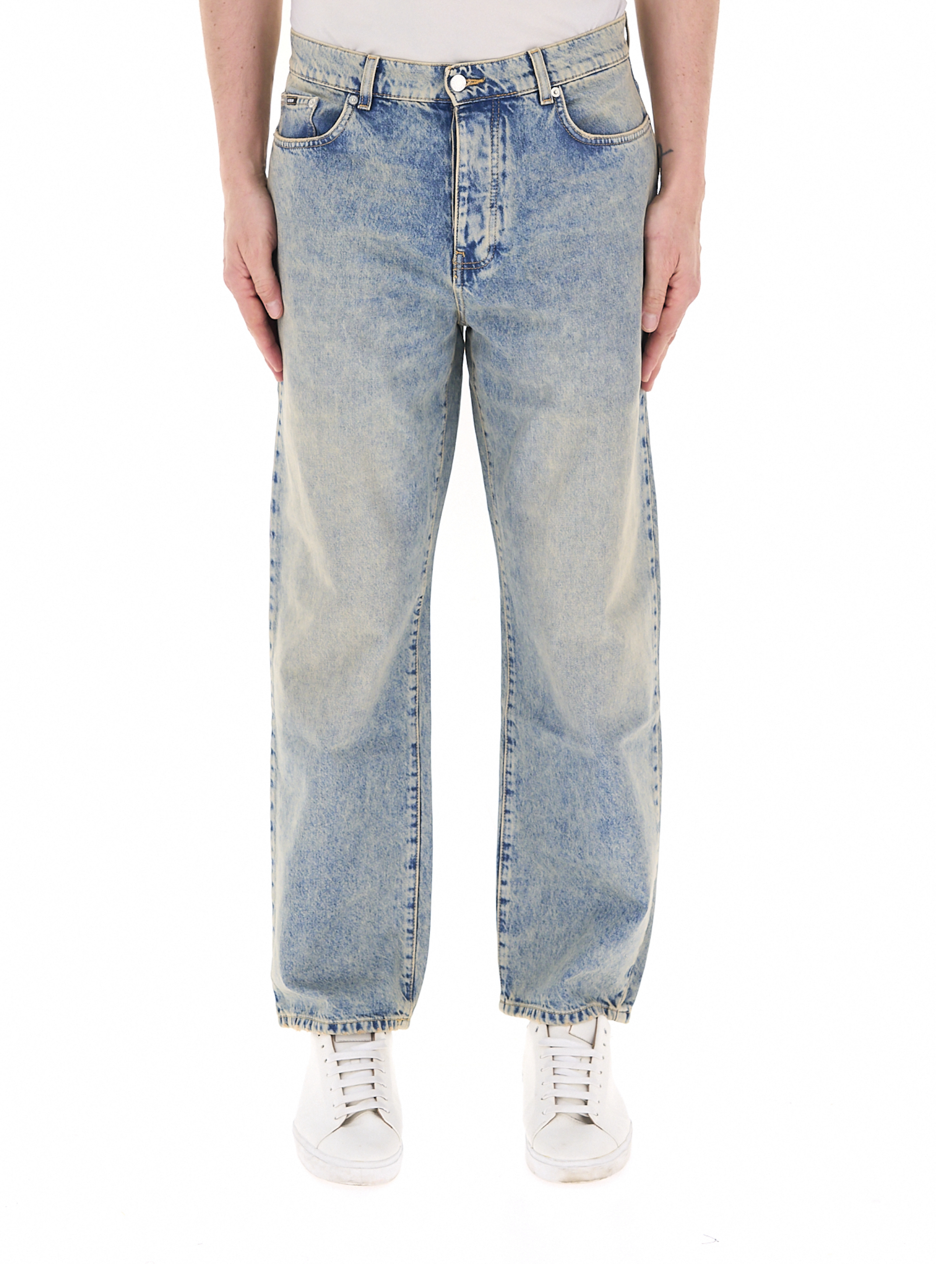 IUTER Jeans wide leg BLU CHIARO 33