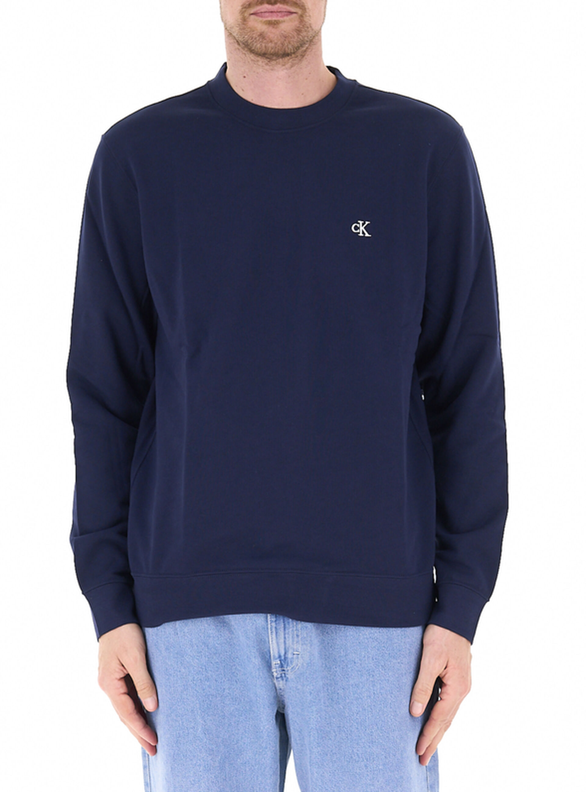 Felpa girocollo BLU NAVY S
