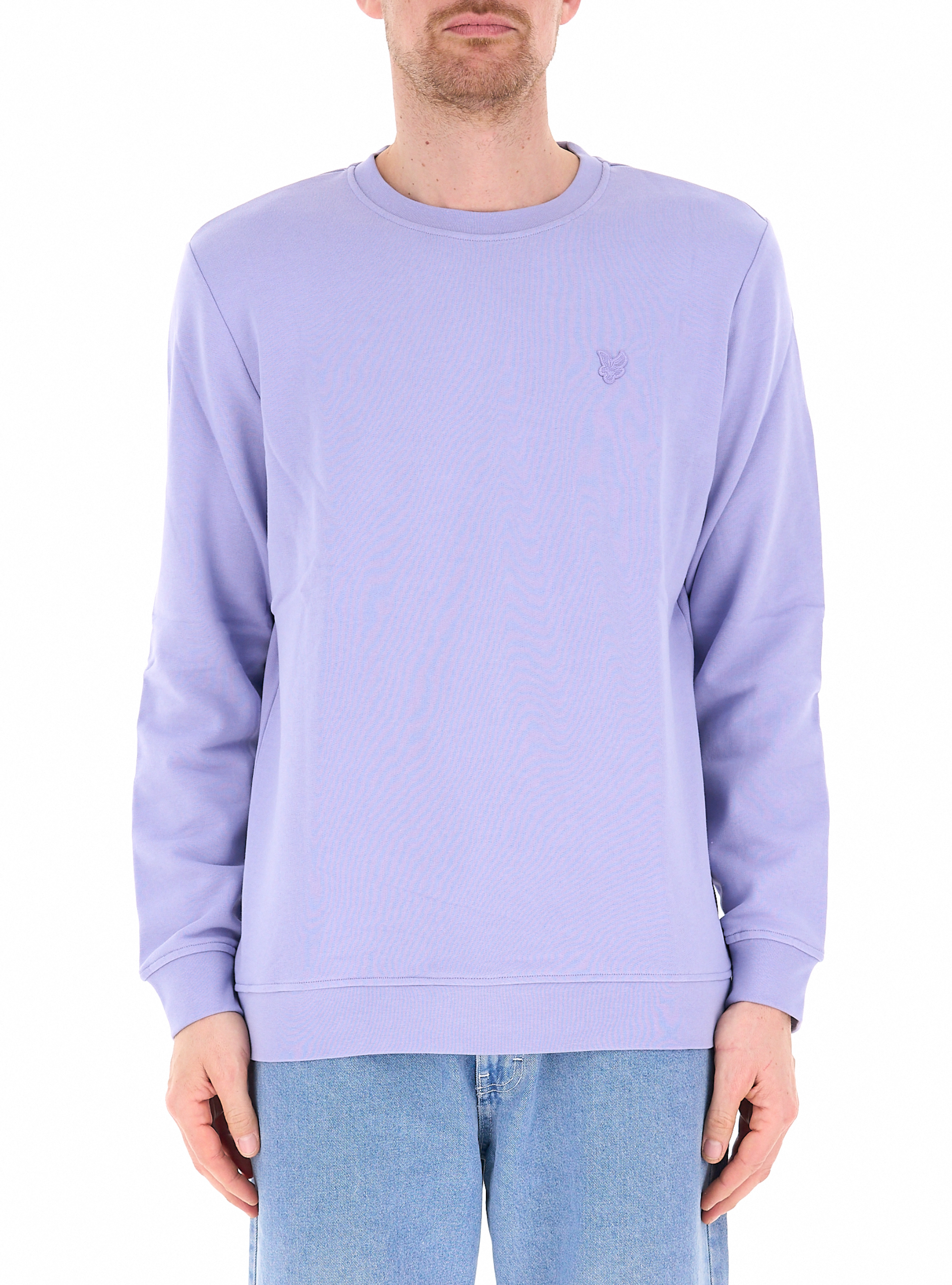 Lyle & Scott Felpa in cotone LILLA