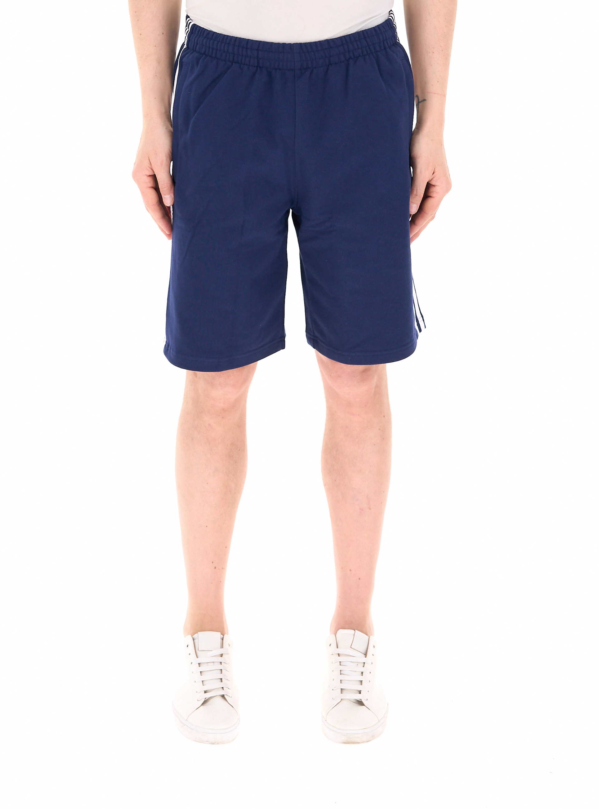 Adidas Bermuda in cotone BLU NAVY