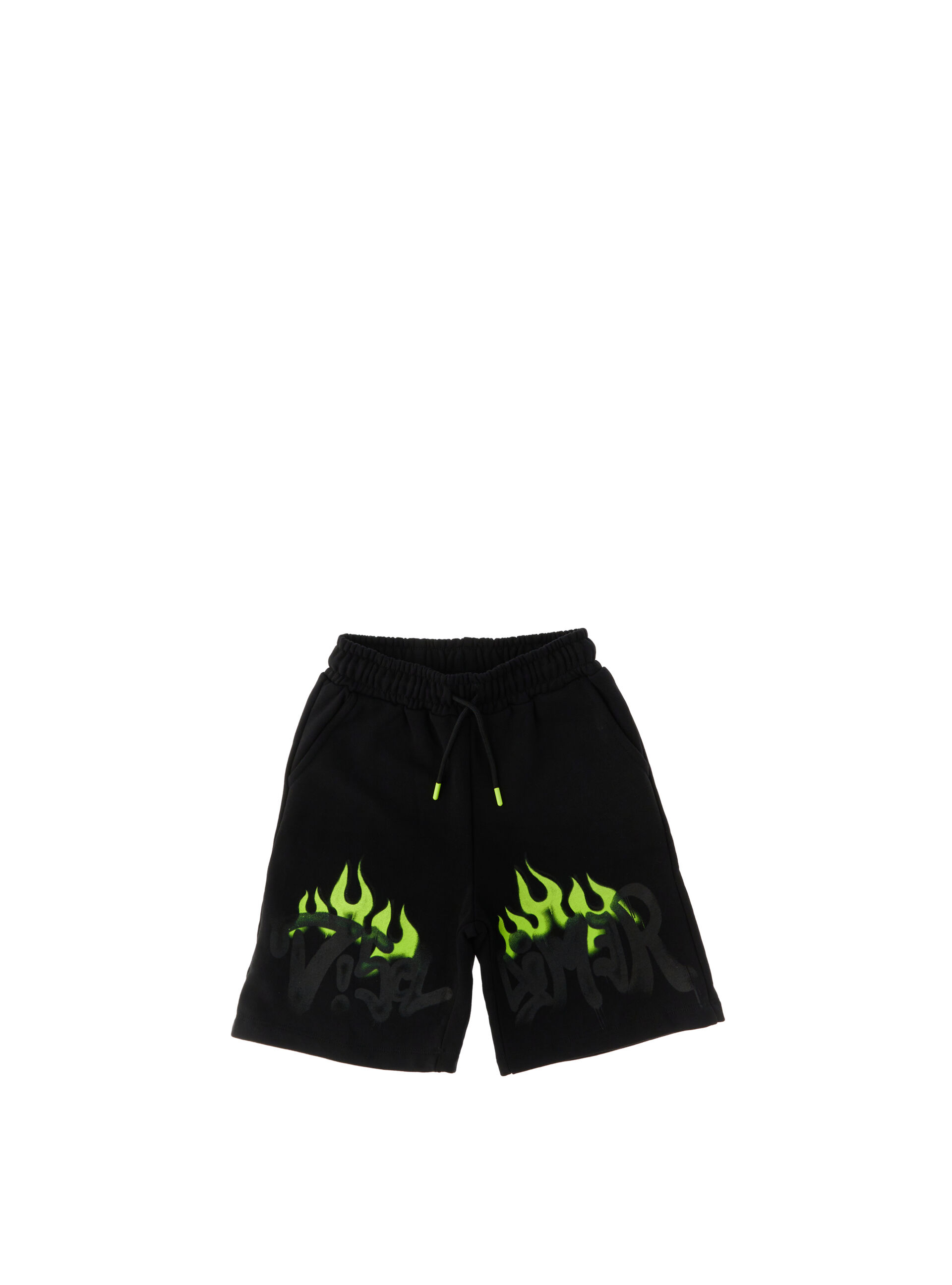 DISCLAIMER Bermuda in cotone NERO