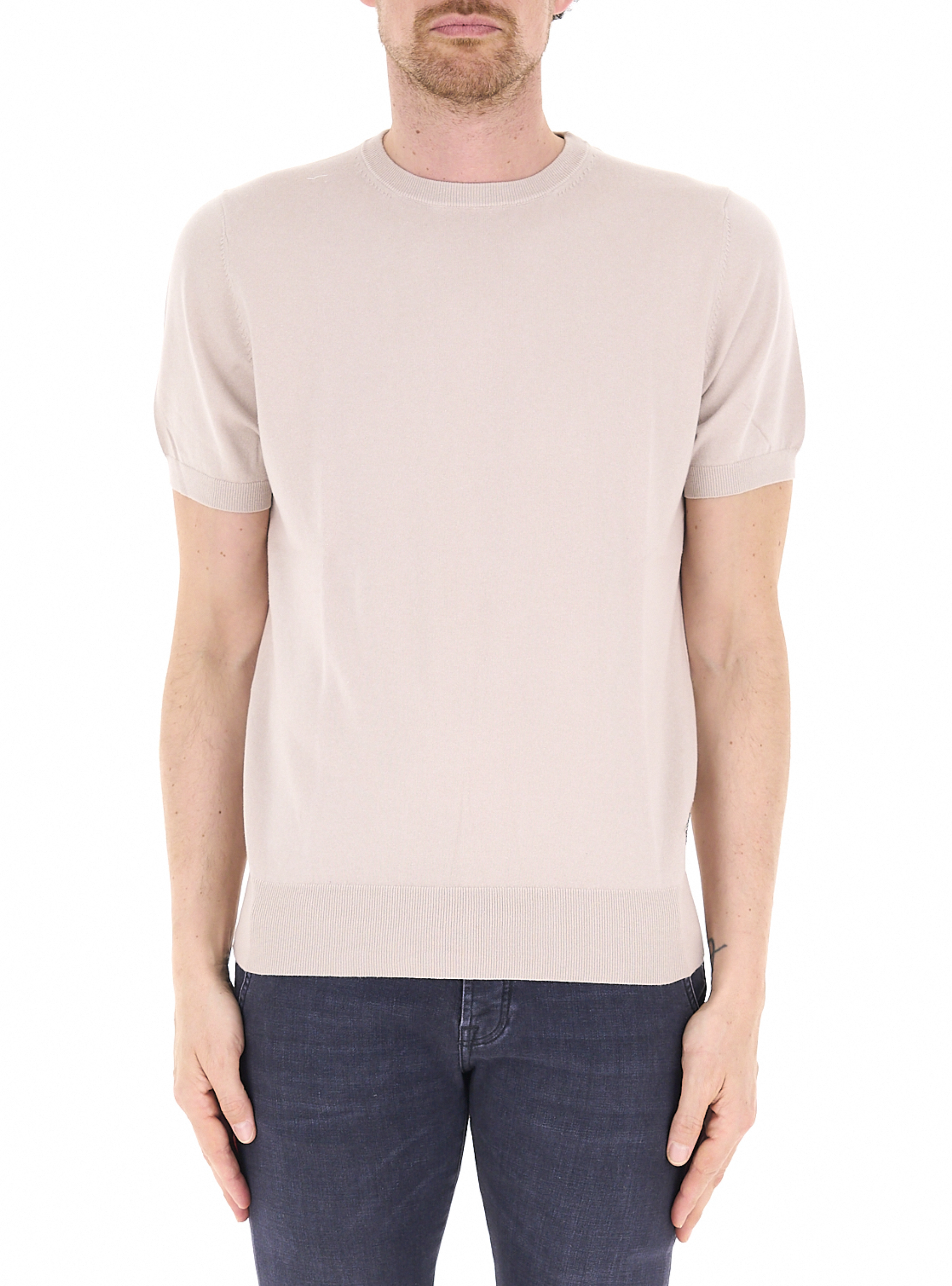 Maglia maniche corte BEIGE