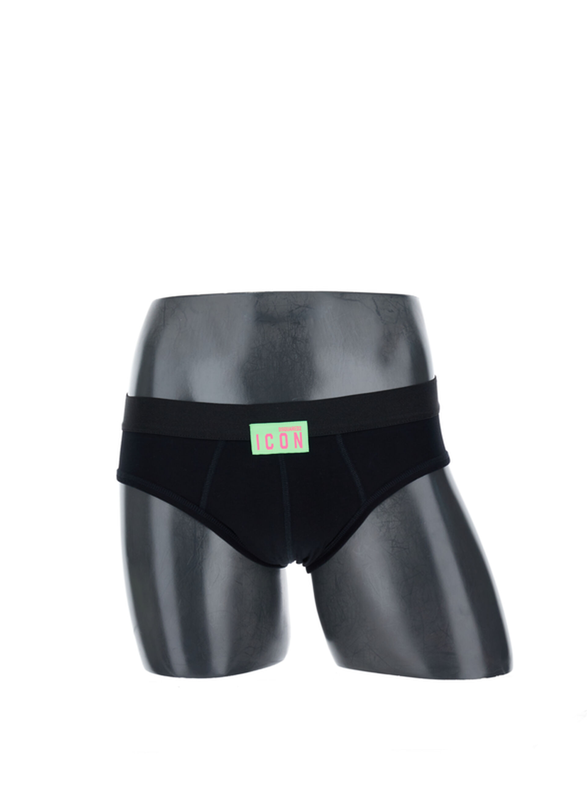 Slip in cotone NERO L