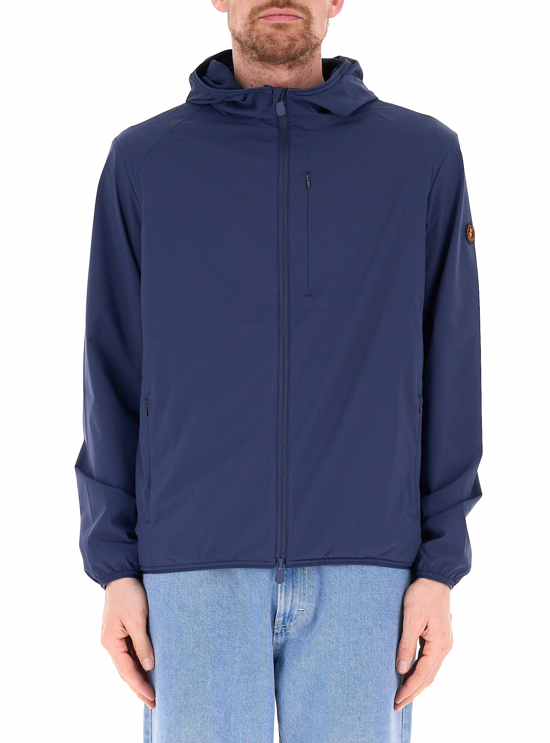 Giubbino con cappuccio BLU S