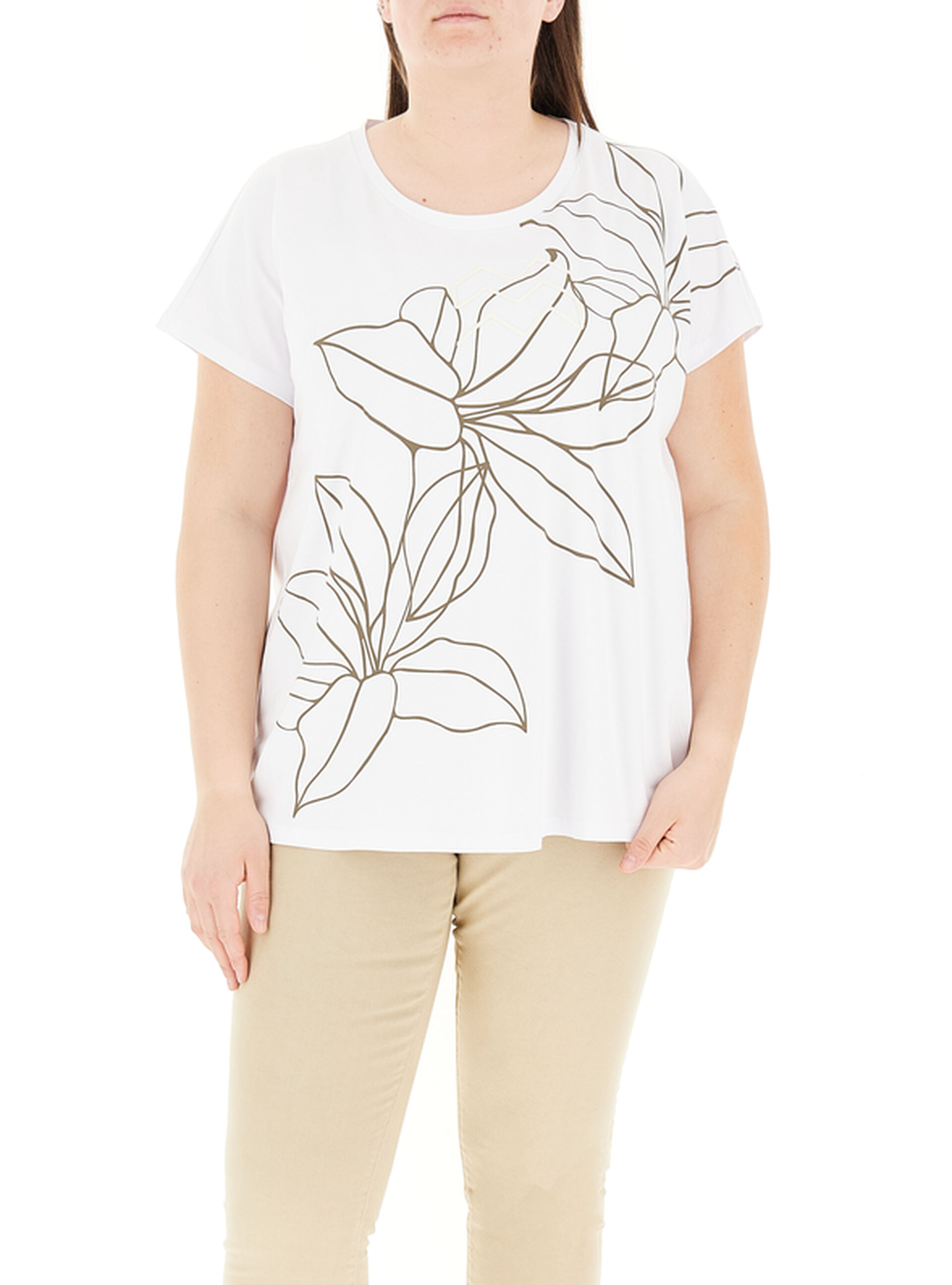 T-shirt girocollo PANNA L