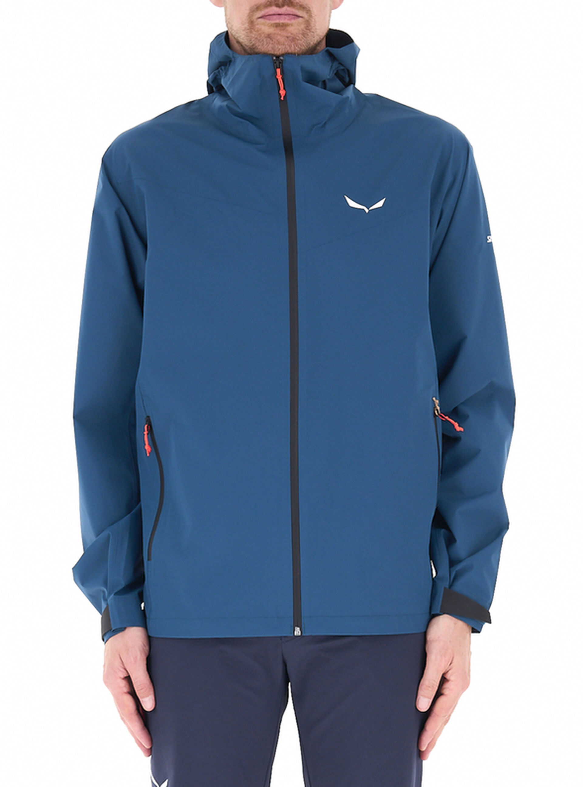 Giacca con cappuccio BLU 46/S