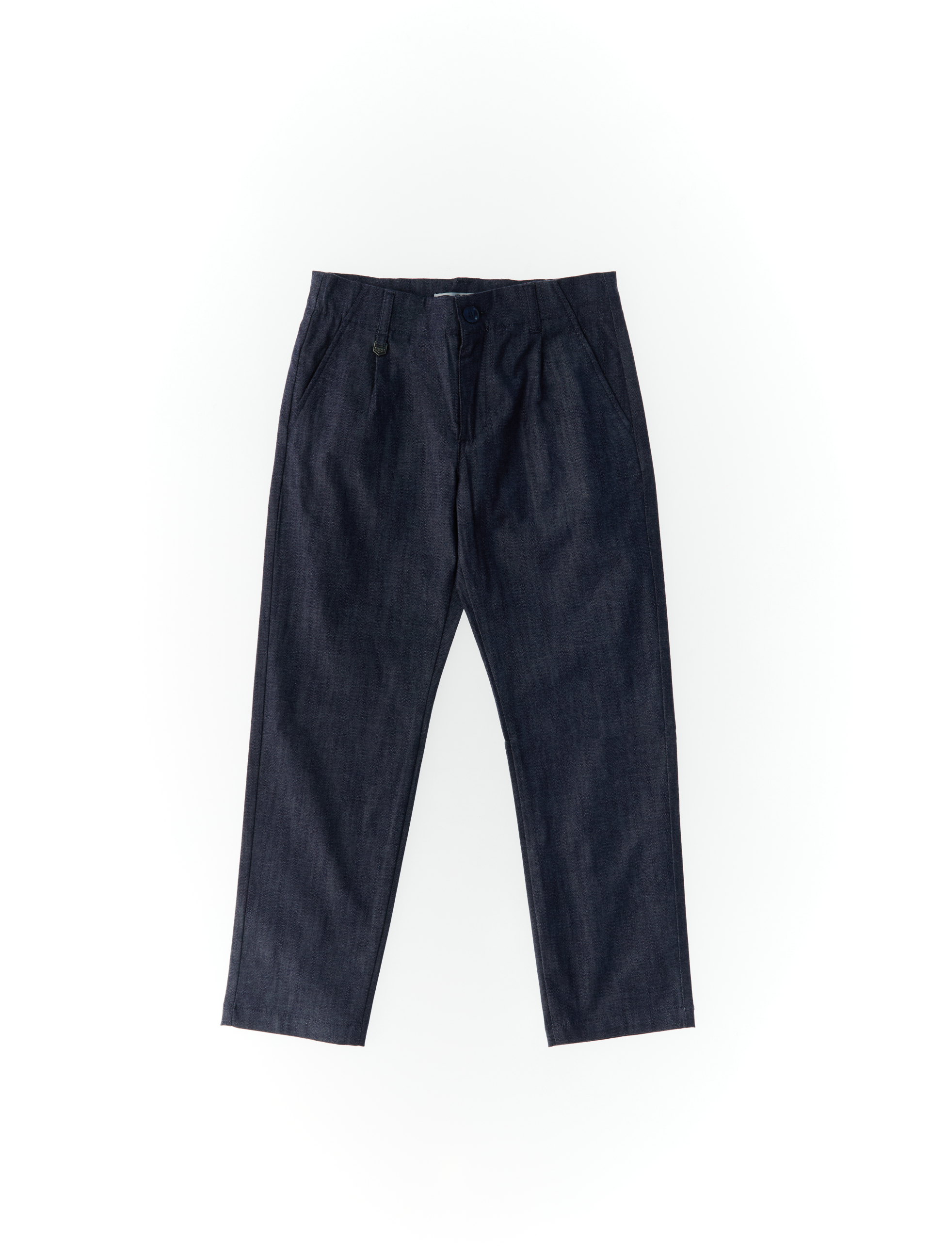 Pantalone con pinces BLU SCURO XL