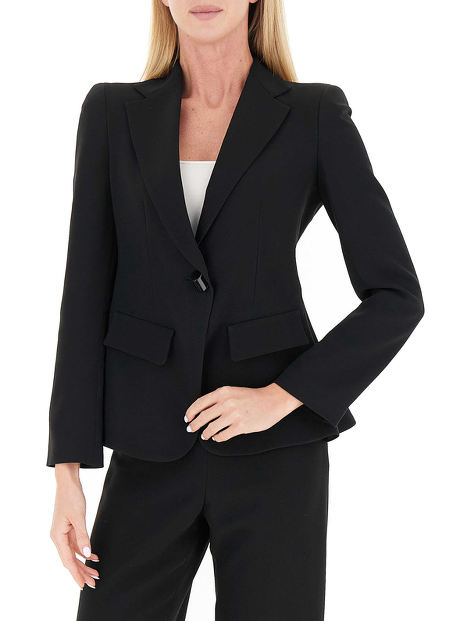 Blazer monopetto NERO