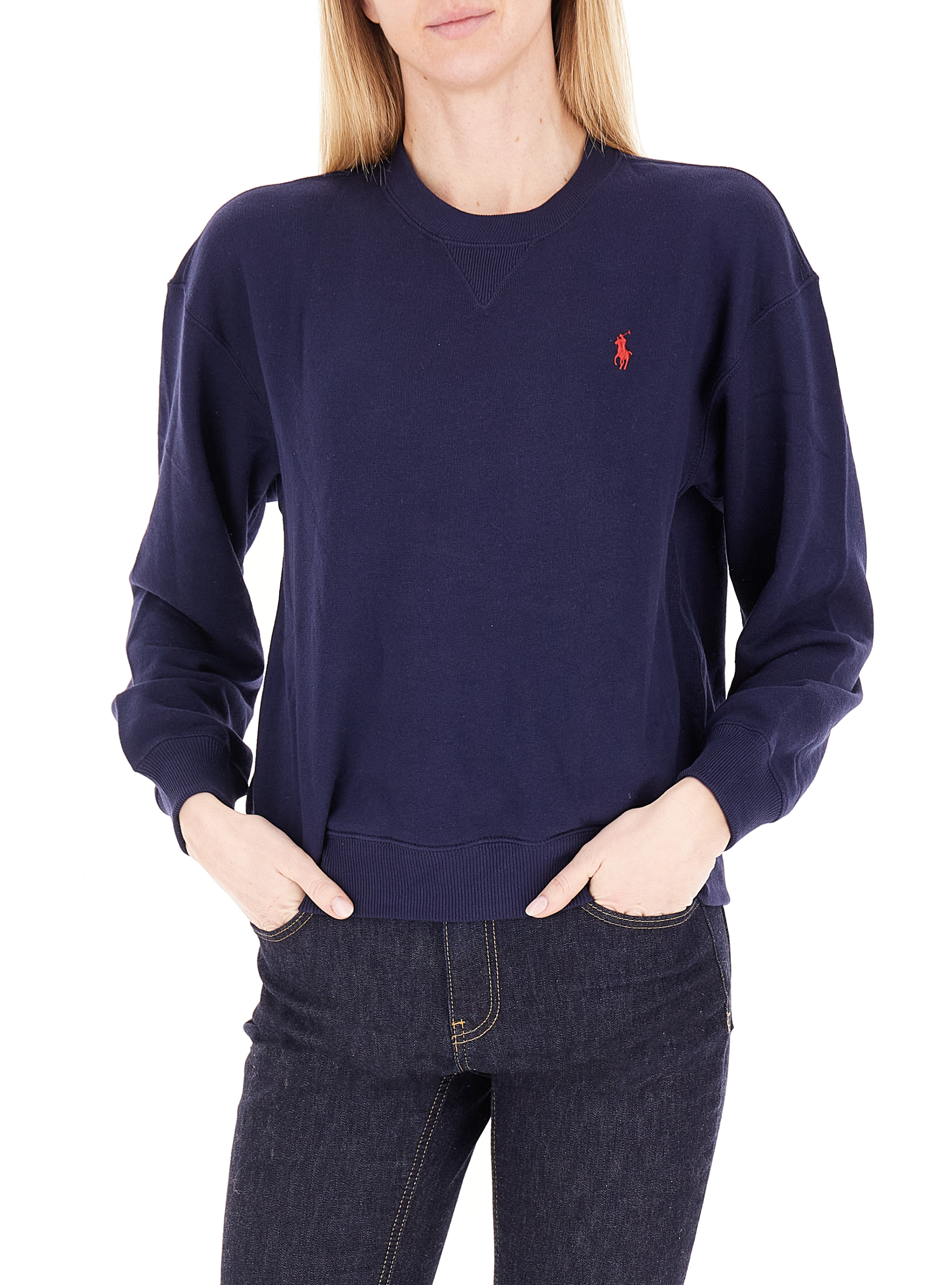 Felpa girocollo POLO BLU NAVY L