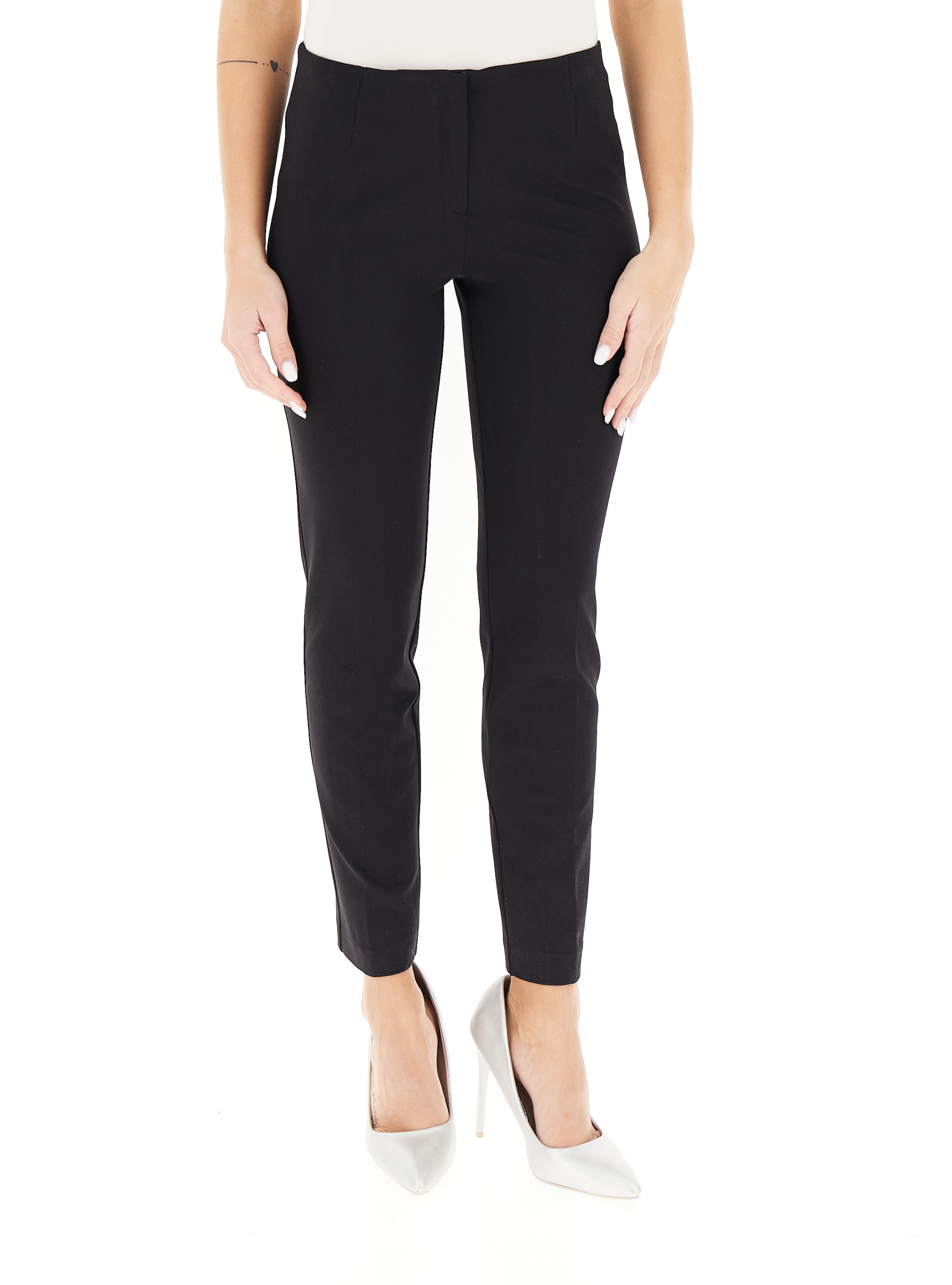 LINKS Pantalone skinny NERO