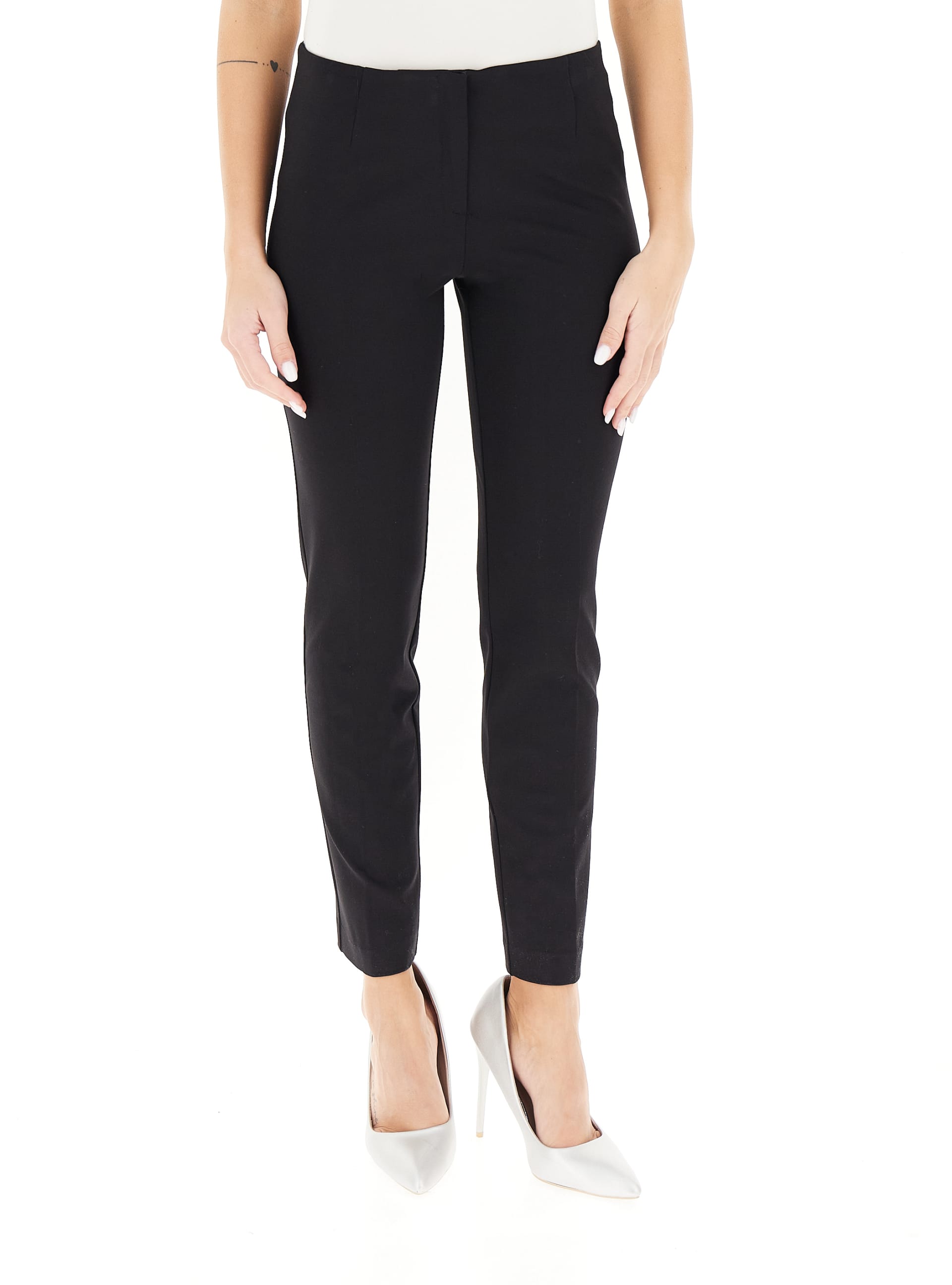 LINKS Pantalone skinny NERO 50