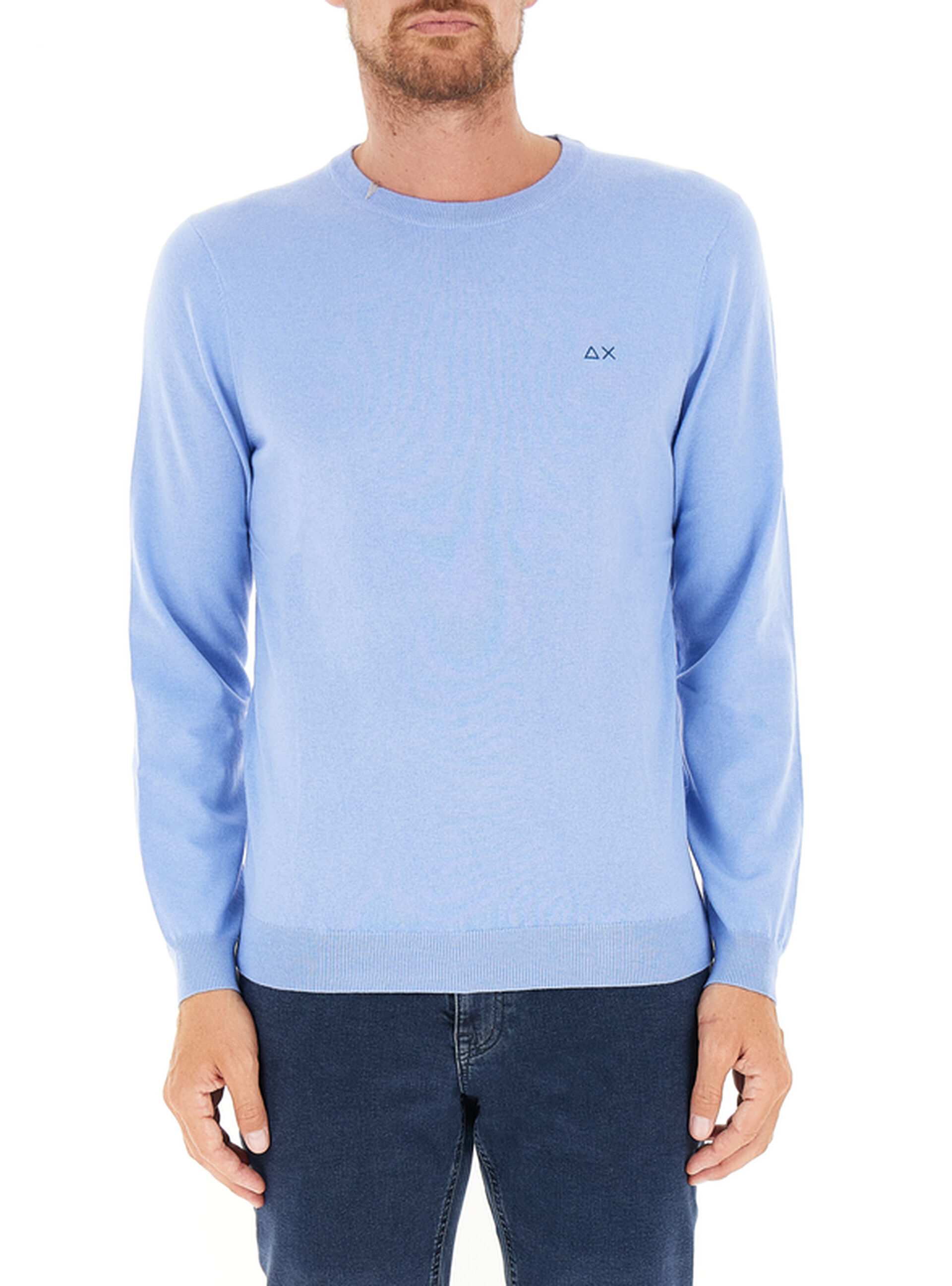 Maglia misto lana AZZURRO CHIARO