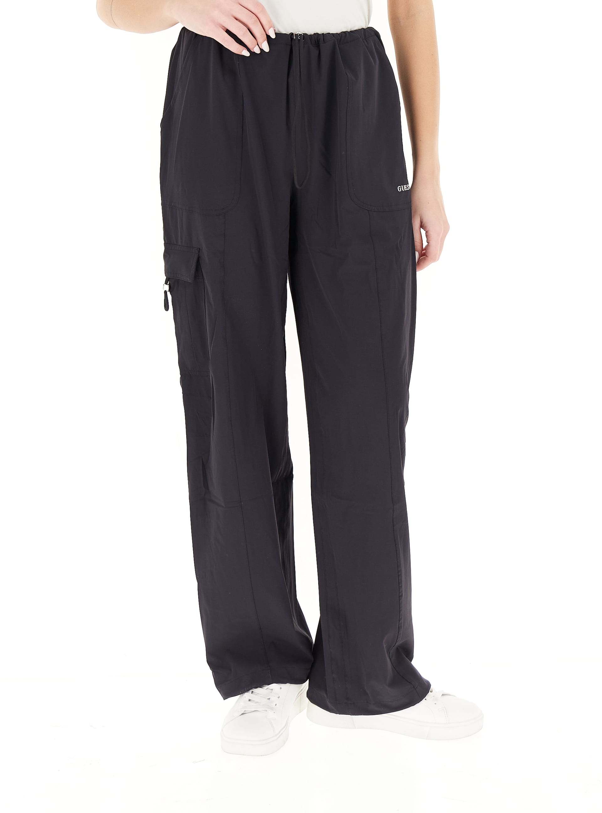 Guess Pantalone cargo NERO M