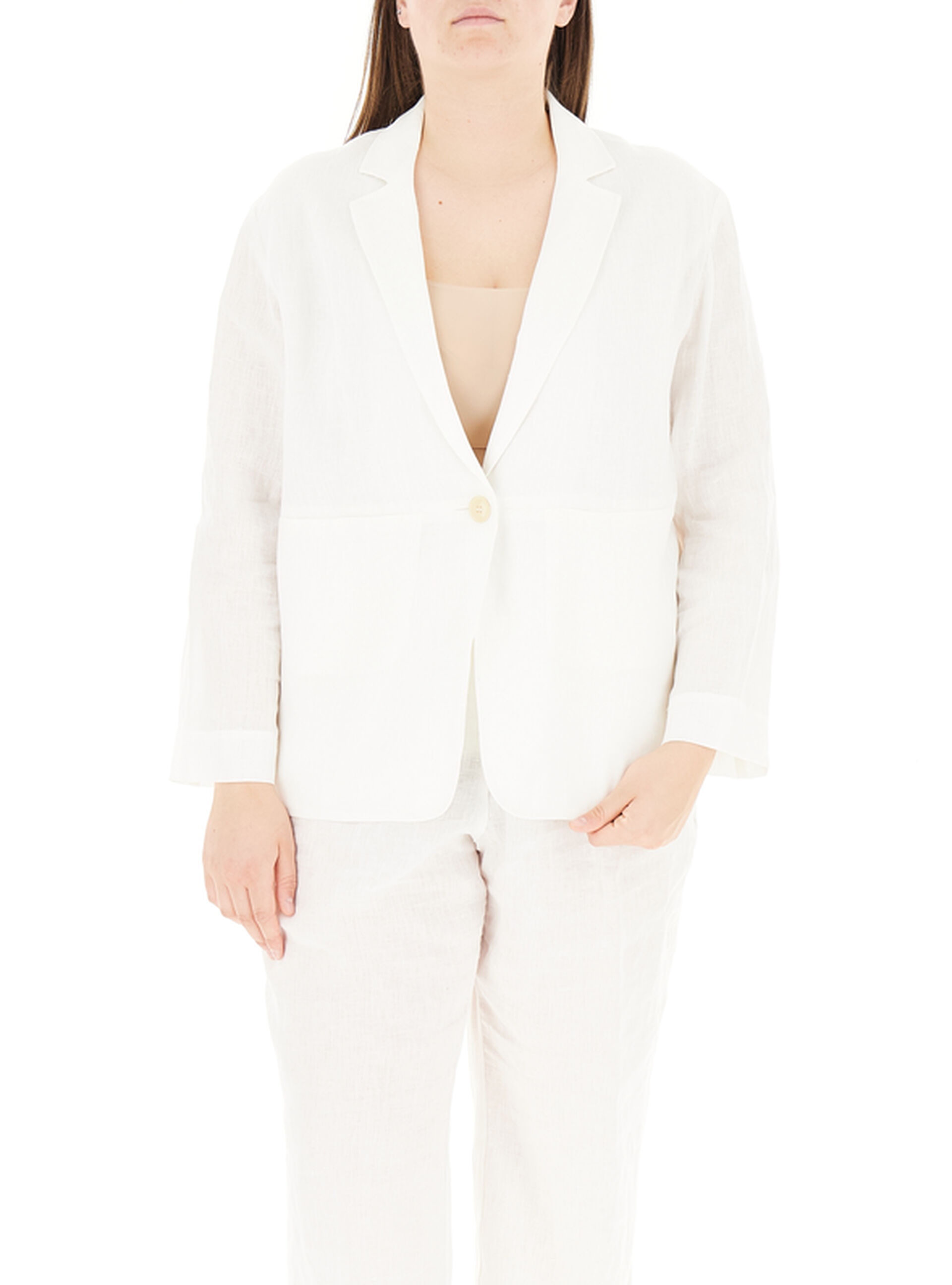 Blazer in lino COLLECTION PANNA S