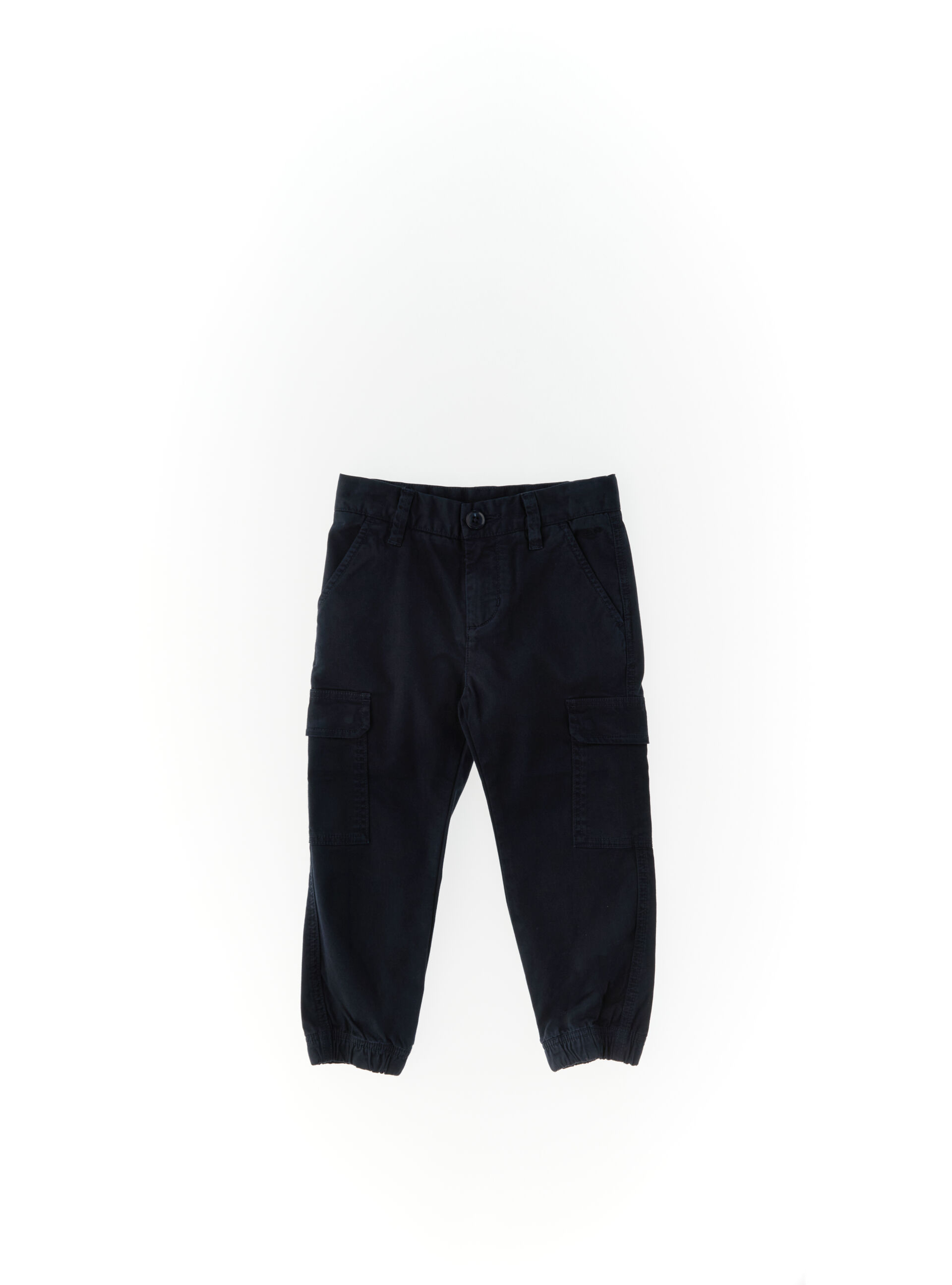 Pantalone in cotone BLU SCURO 12A