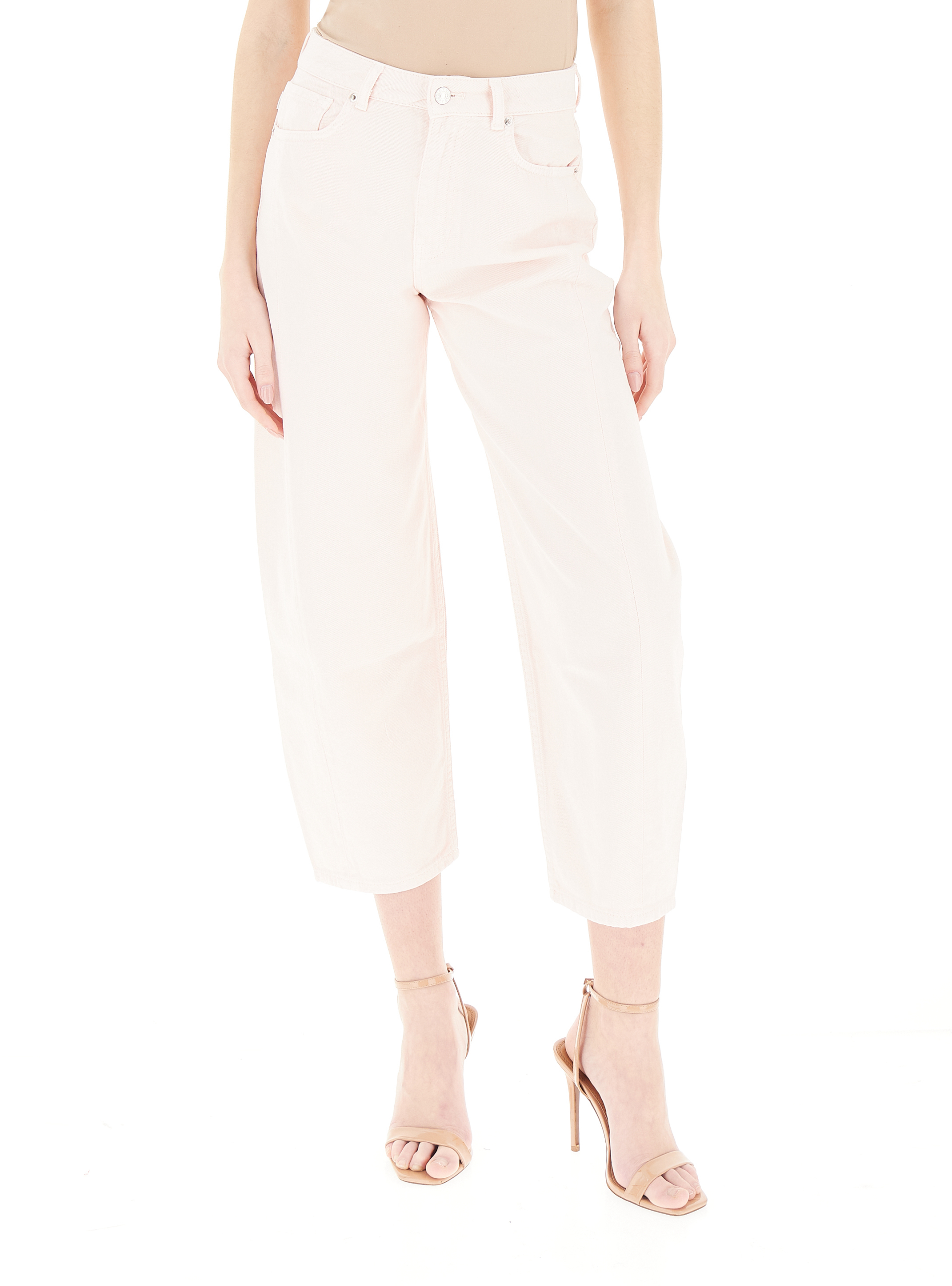 Pantalone wide leg ROSA CHIARO
