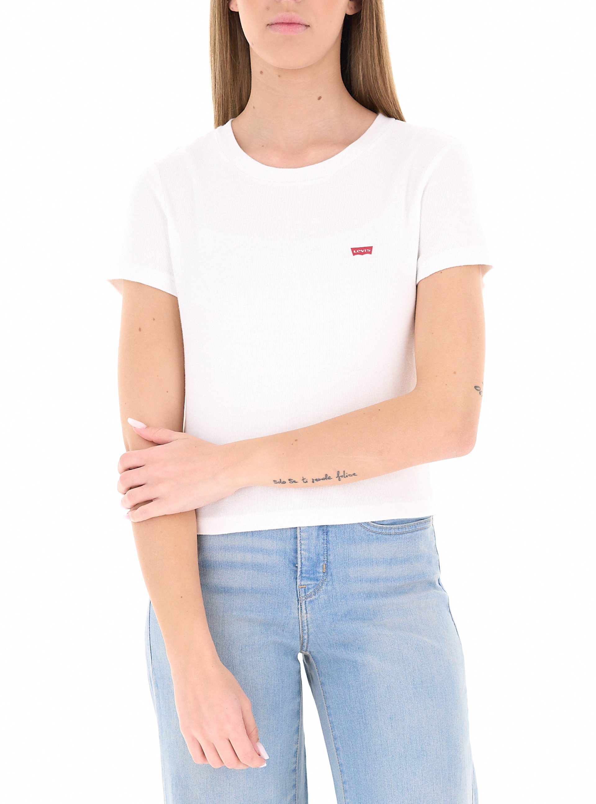 T-shirt girocollo LEVI'S PANNA