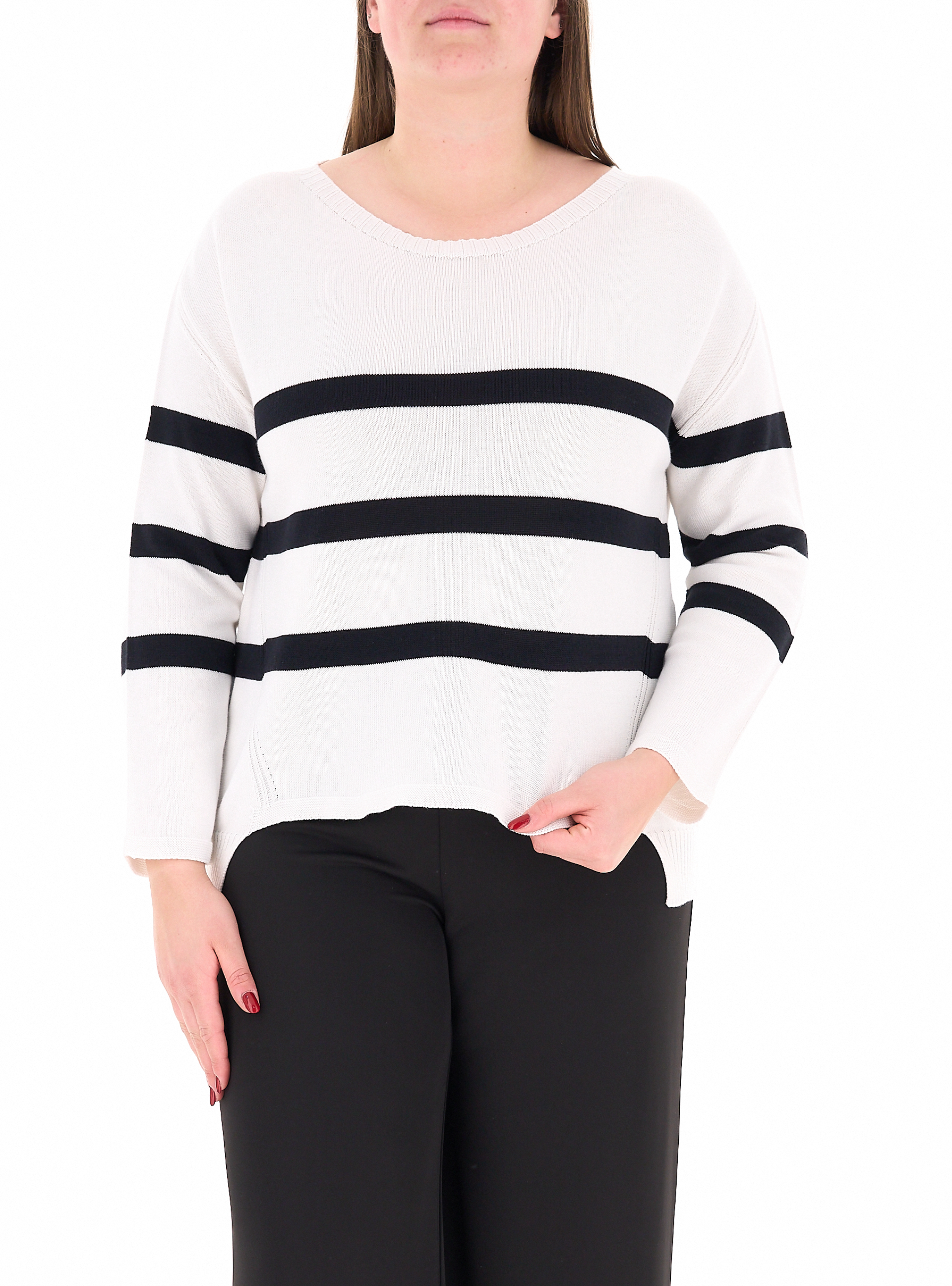 Maglia maniche lunghe PANNA L