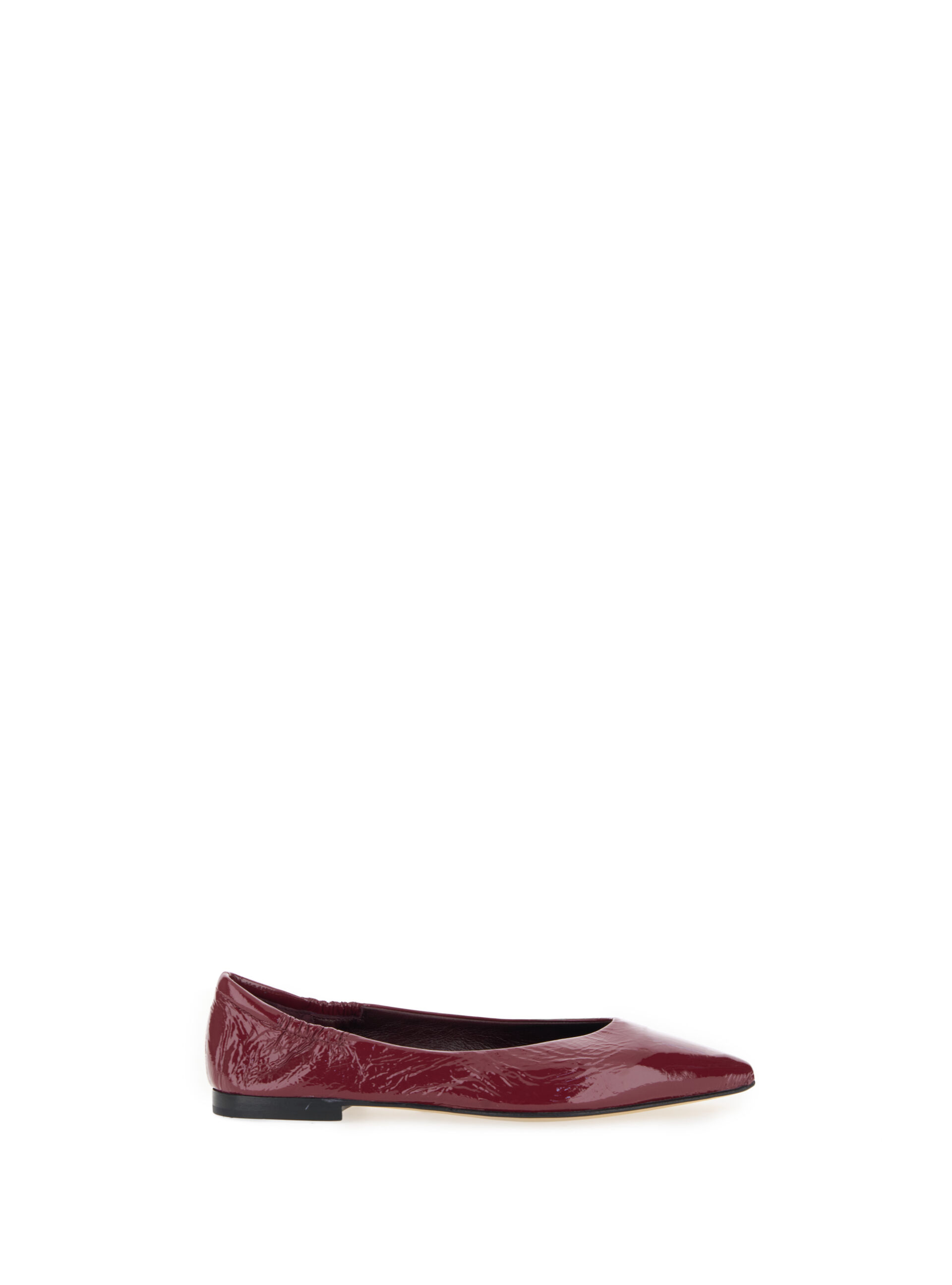 Ballerine pelle verniciata BORDEAUX 37