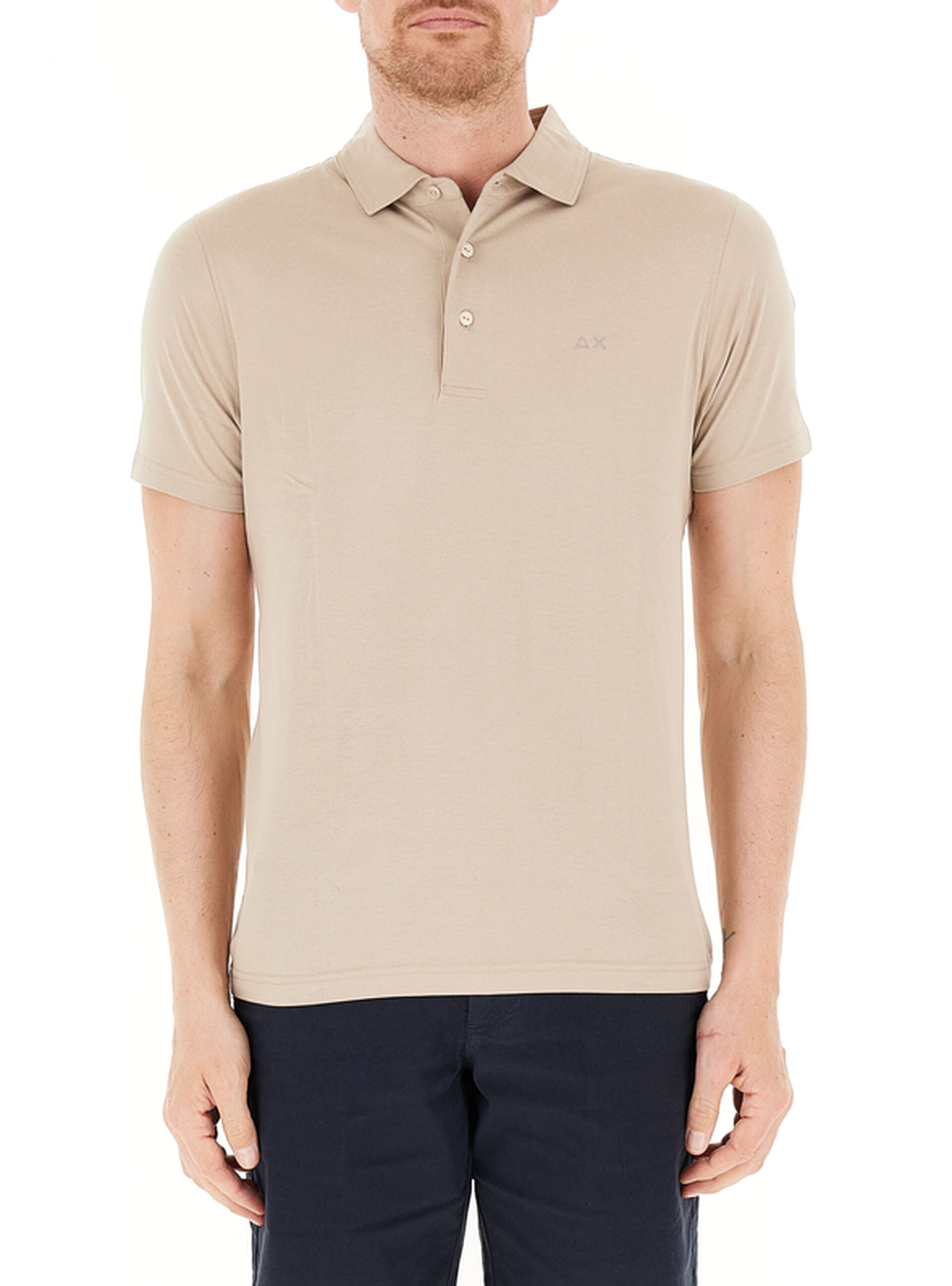 SUN68 Polo maniche corte BEIGE
