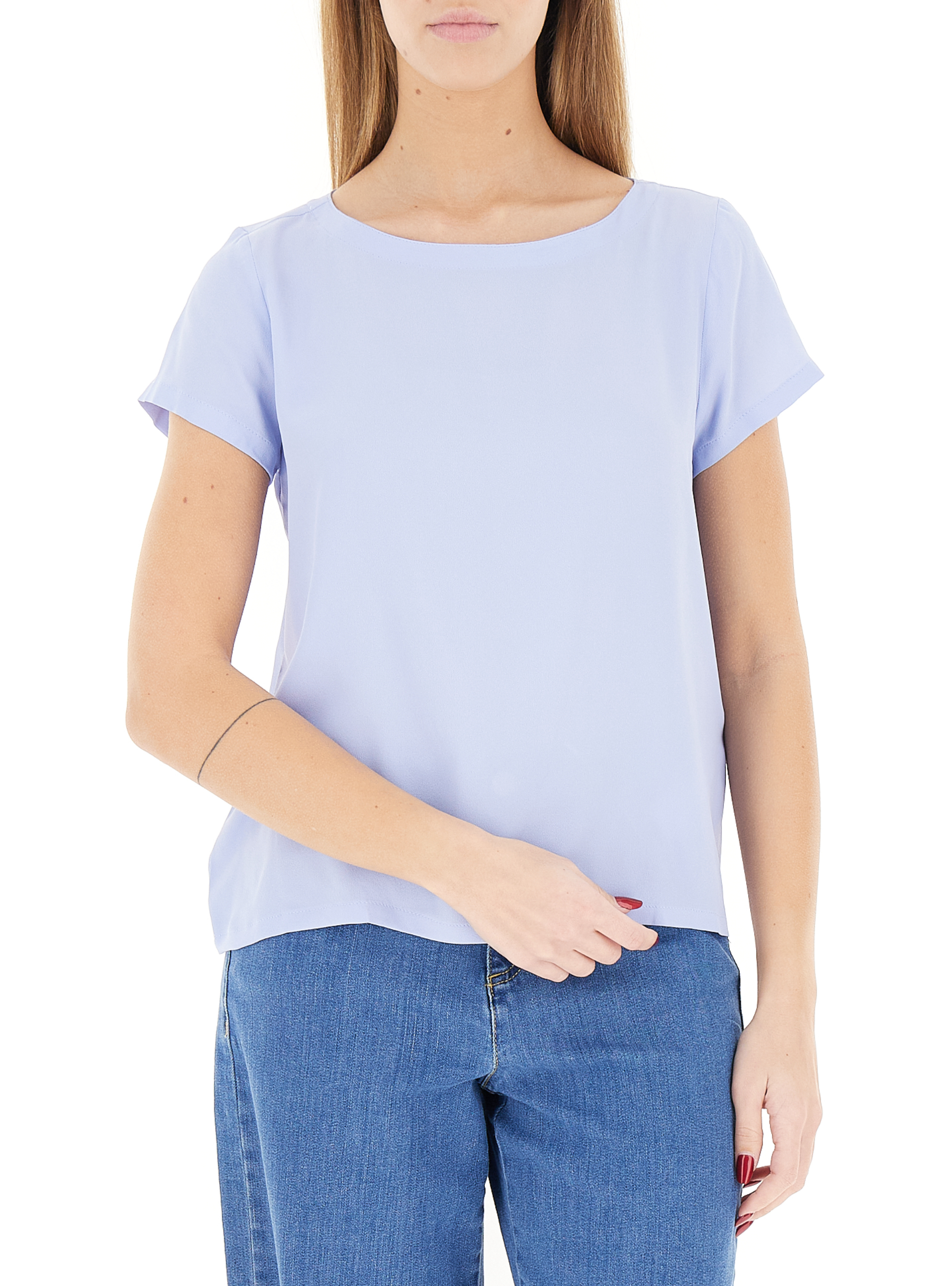 Blusa misto seta CELESTE
