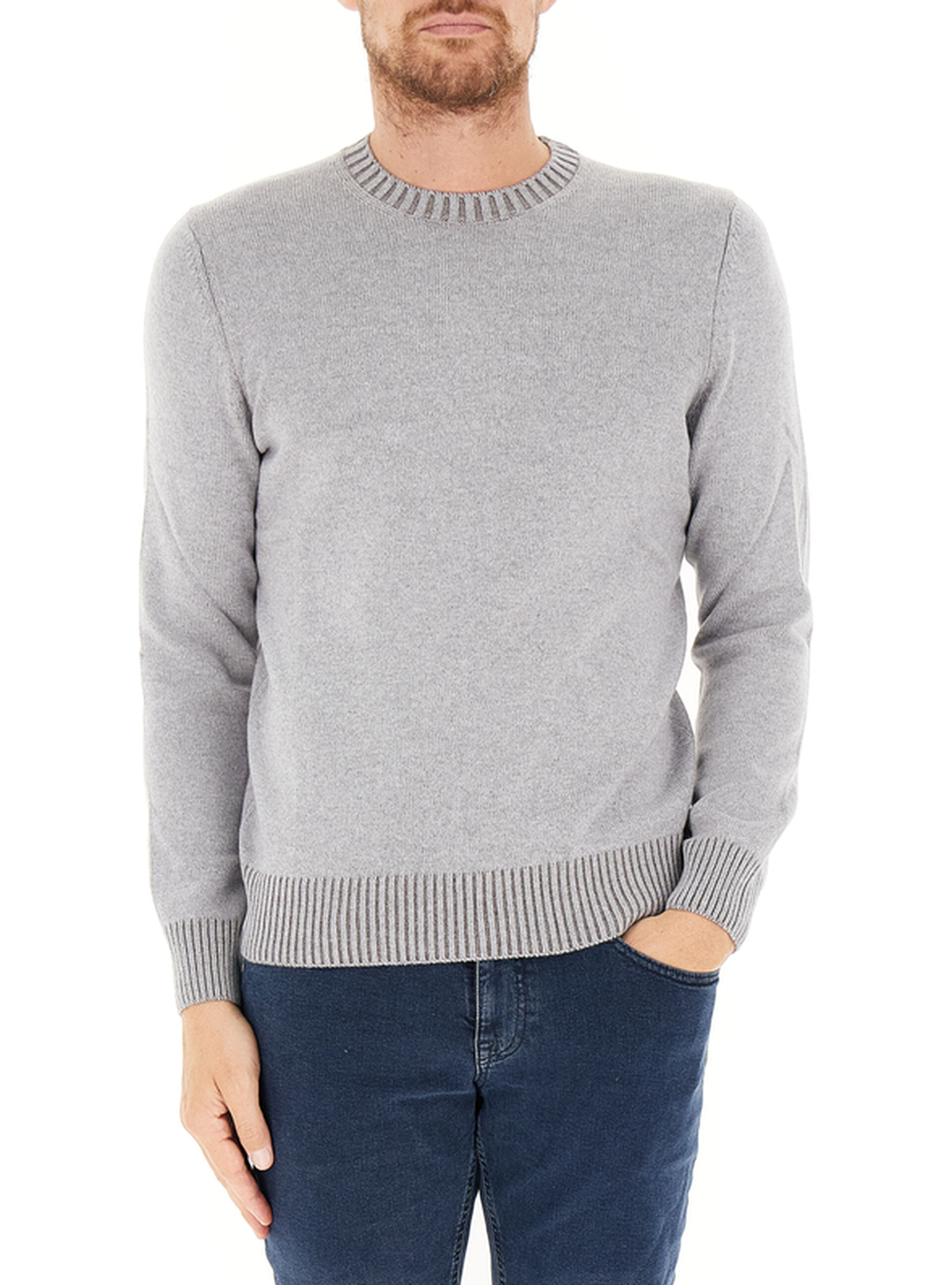 Maglione girocollo GRIGIO