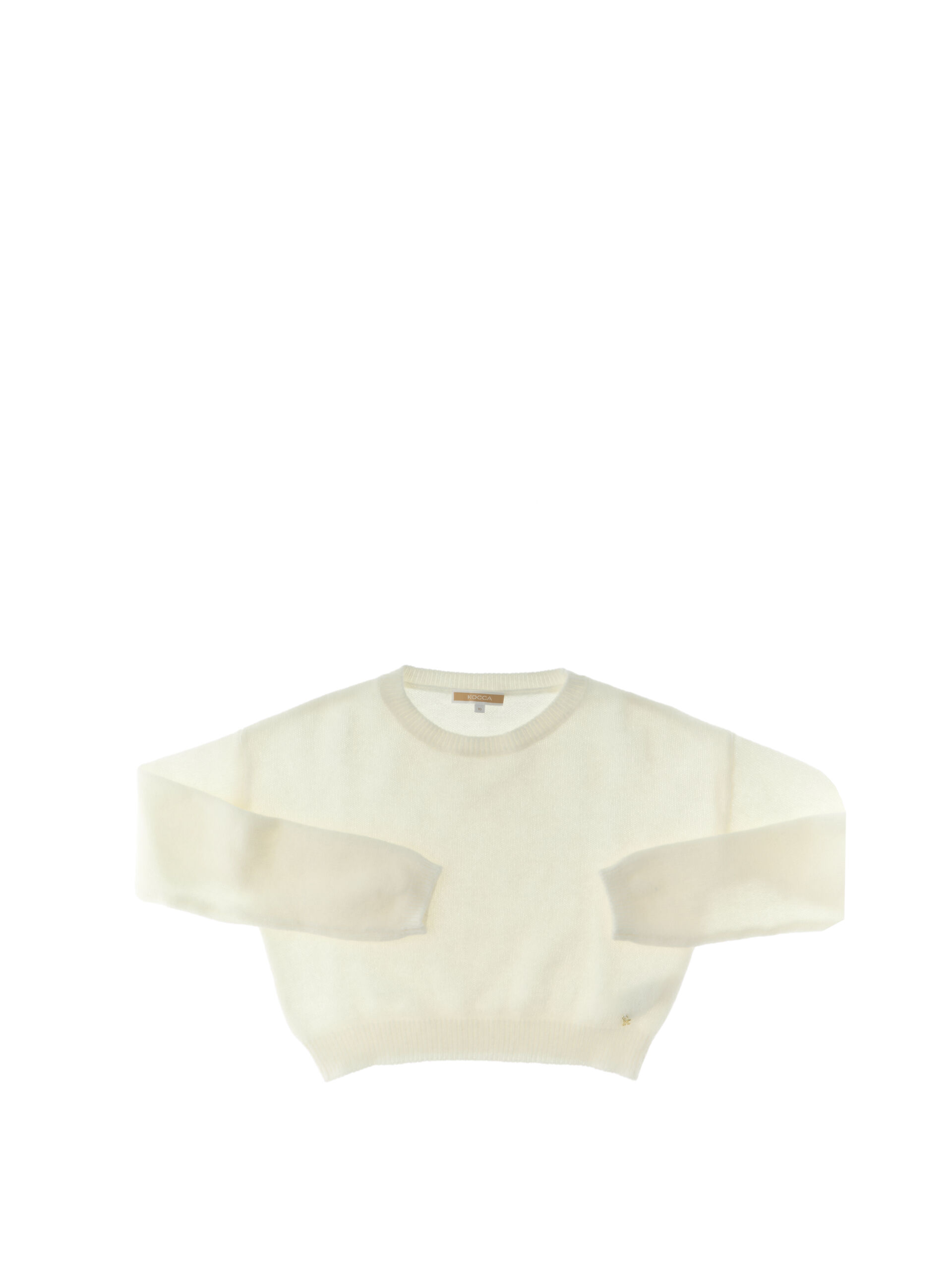 KOCCA Maglione misto lana PANNA 10