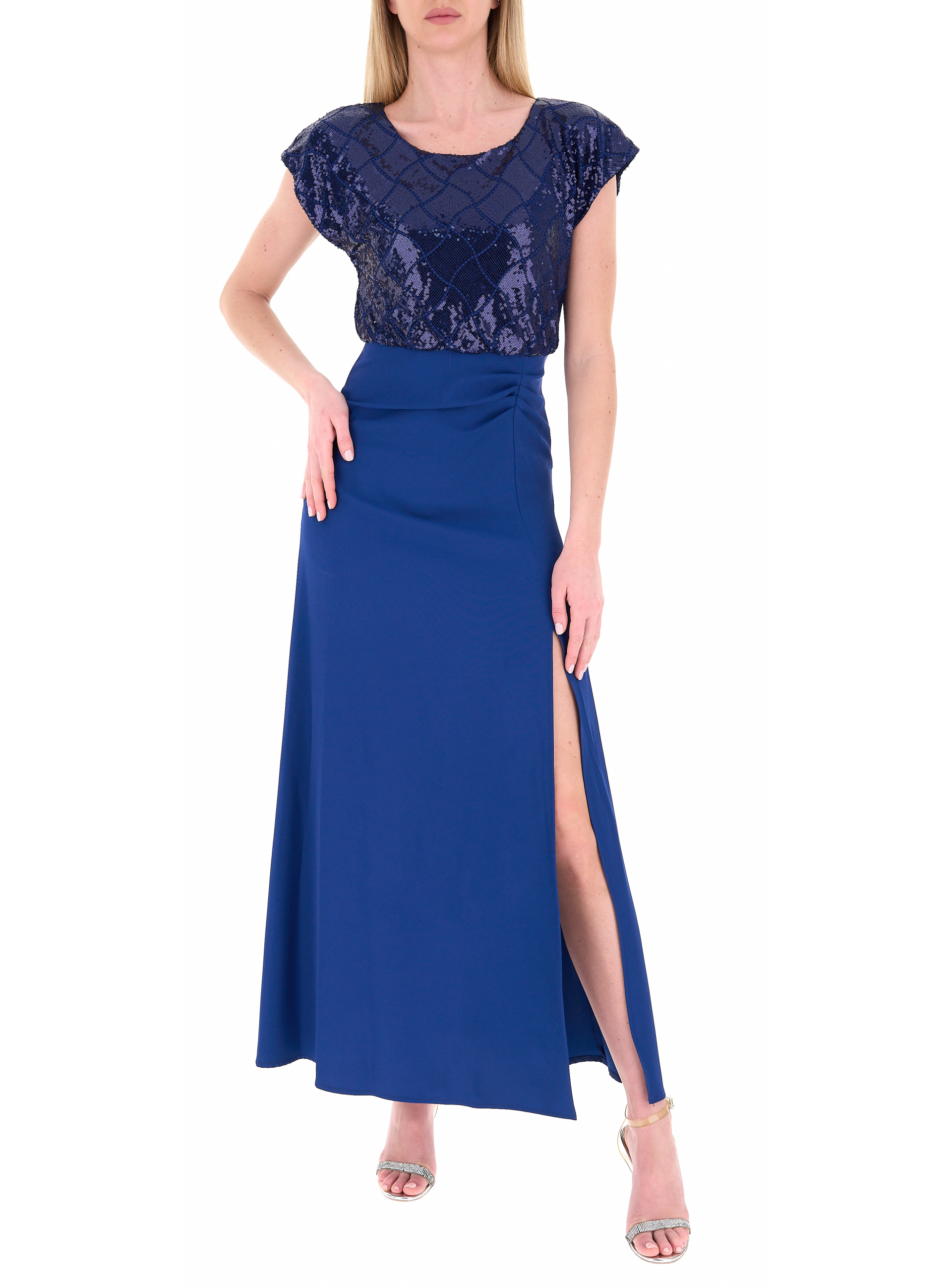 Abito con paillettes BLU