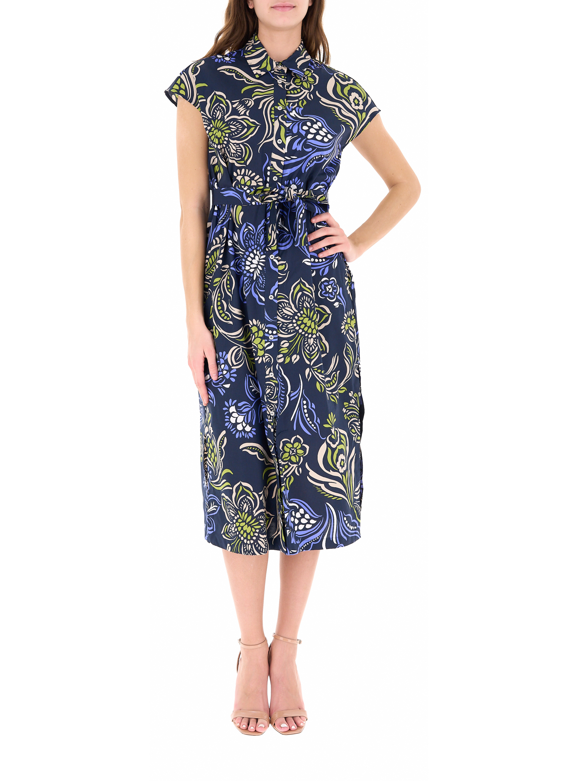 EMME MARELLA Chemisier cotone BLU