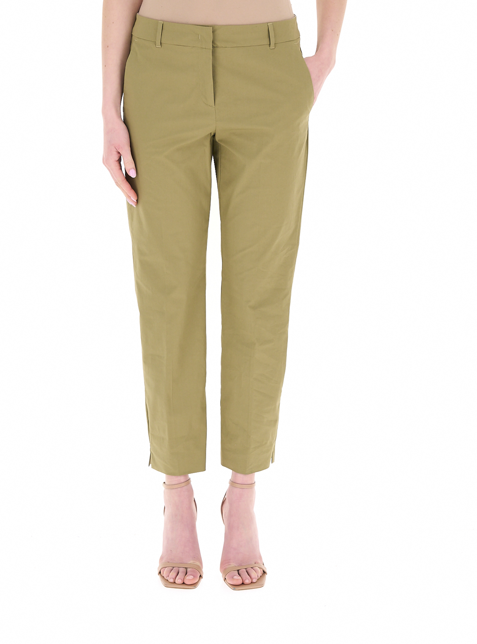 Pantalone chino VERDE OLIVA
