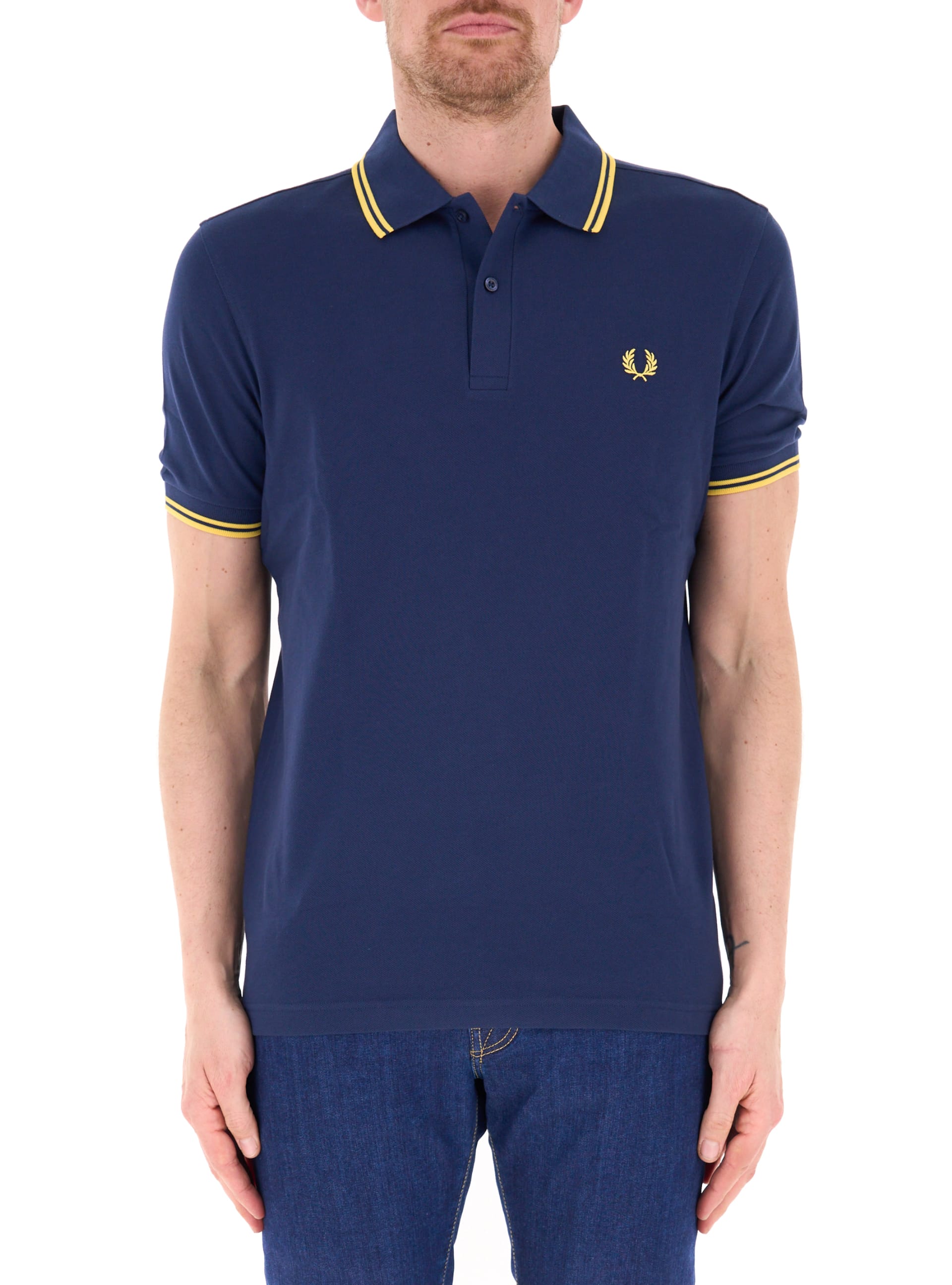 Polo in cotone BLU SCURO XXL