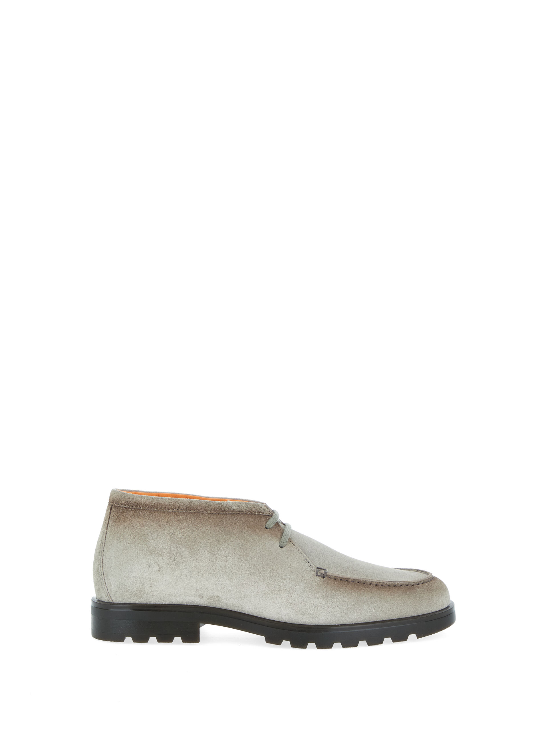 SANTONI Polacchini in pelle GRIGIO