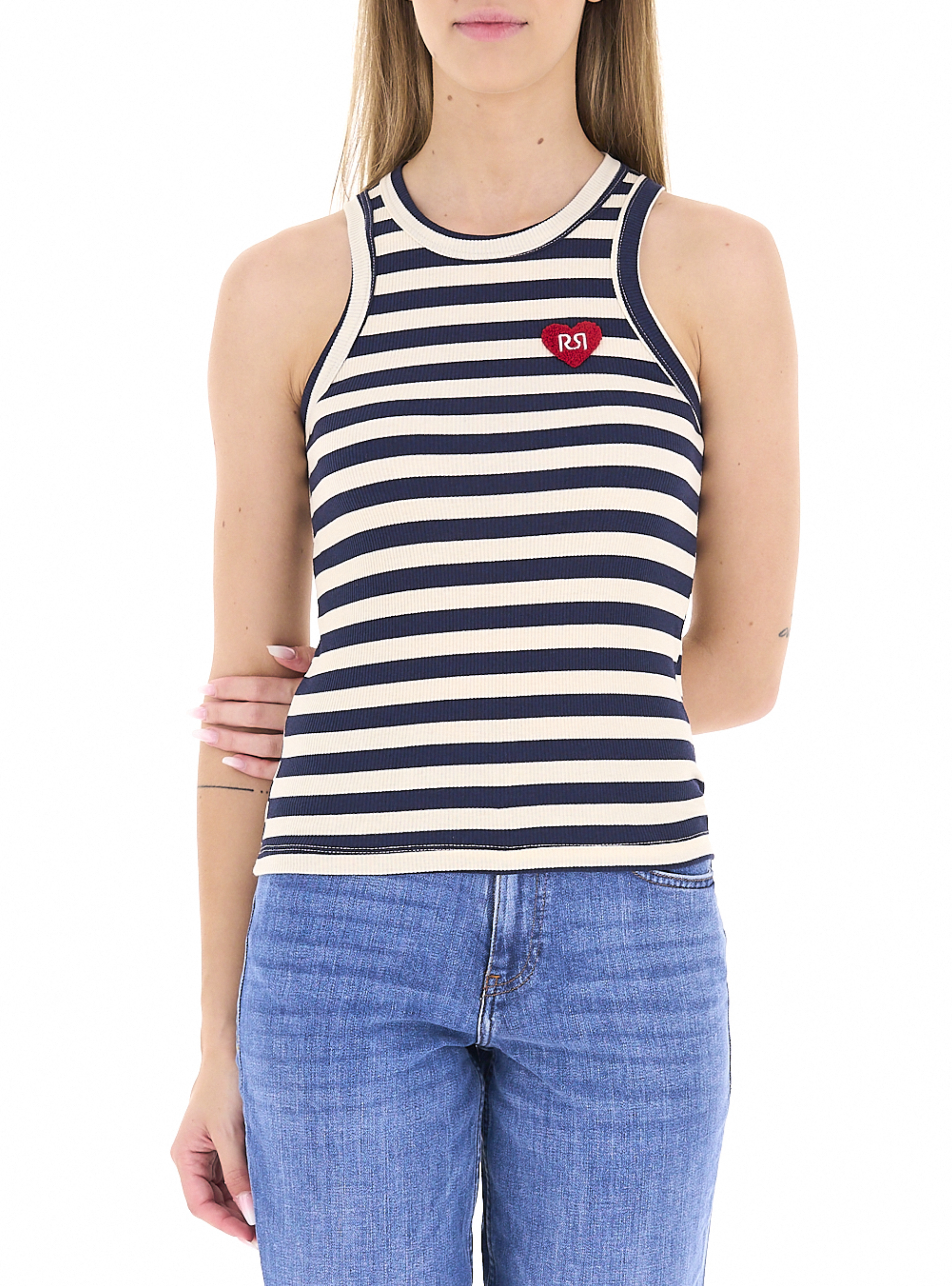 Canotta girocollo BLU NAVY