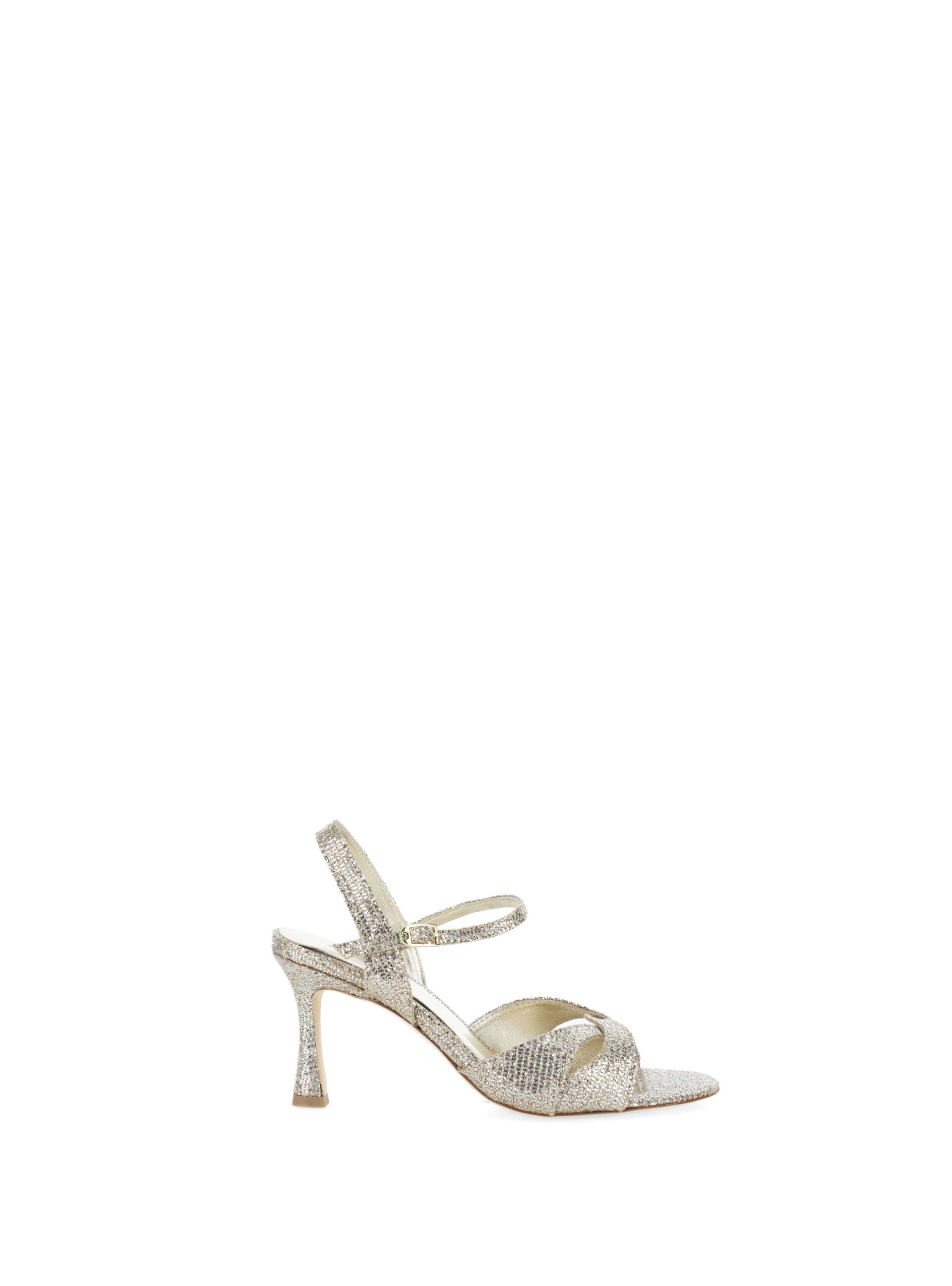 Sandali con tacco PLATINO 37