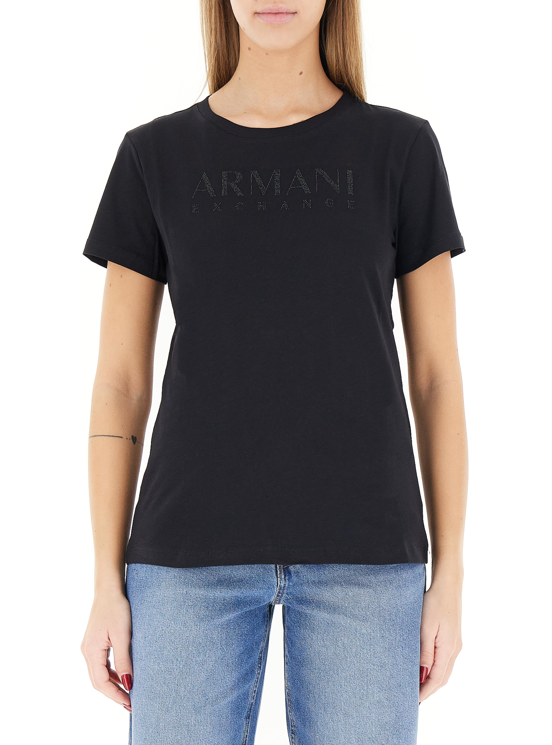 T-shirt girocollo NERO