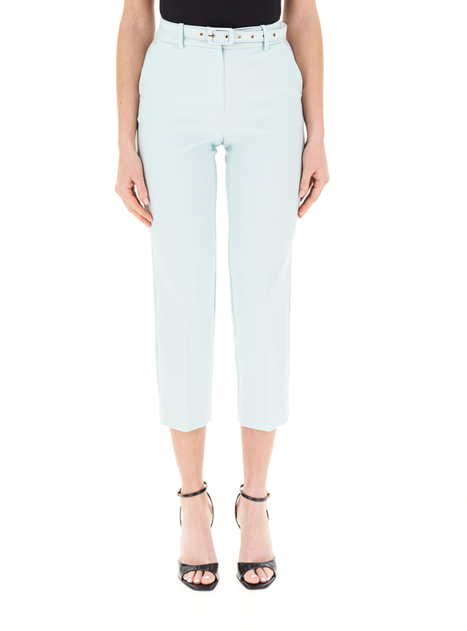 Pantalone cropped AZZURRO CHIARO