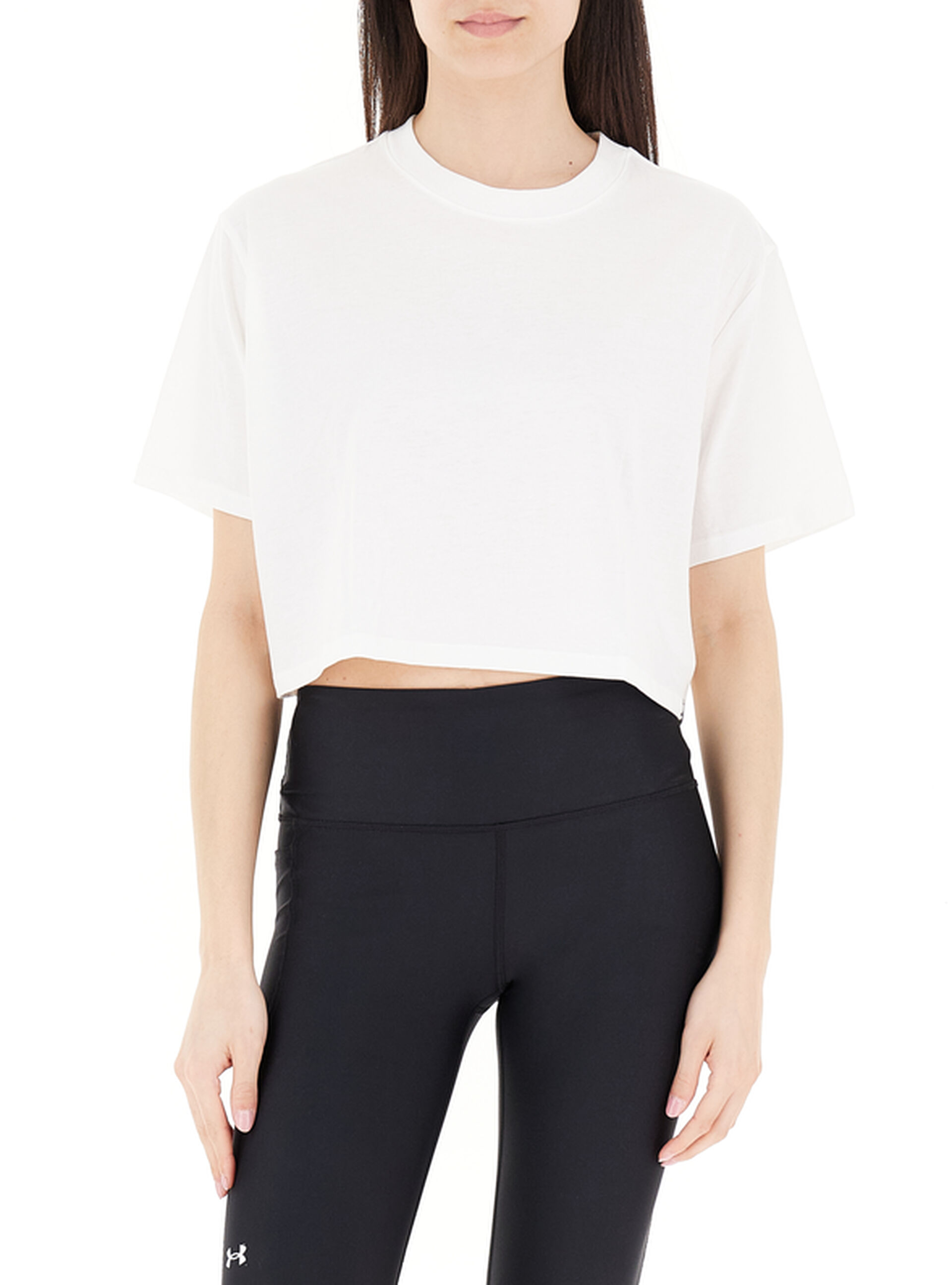 T-shirt cropped BIANCO