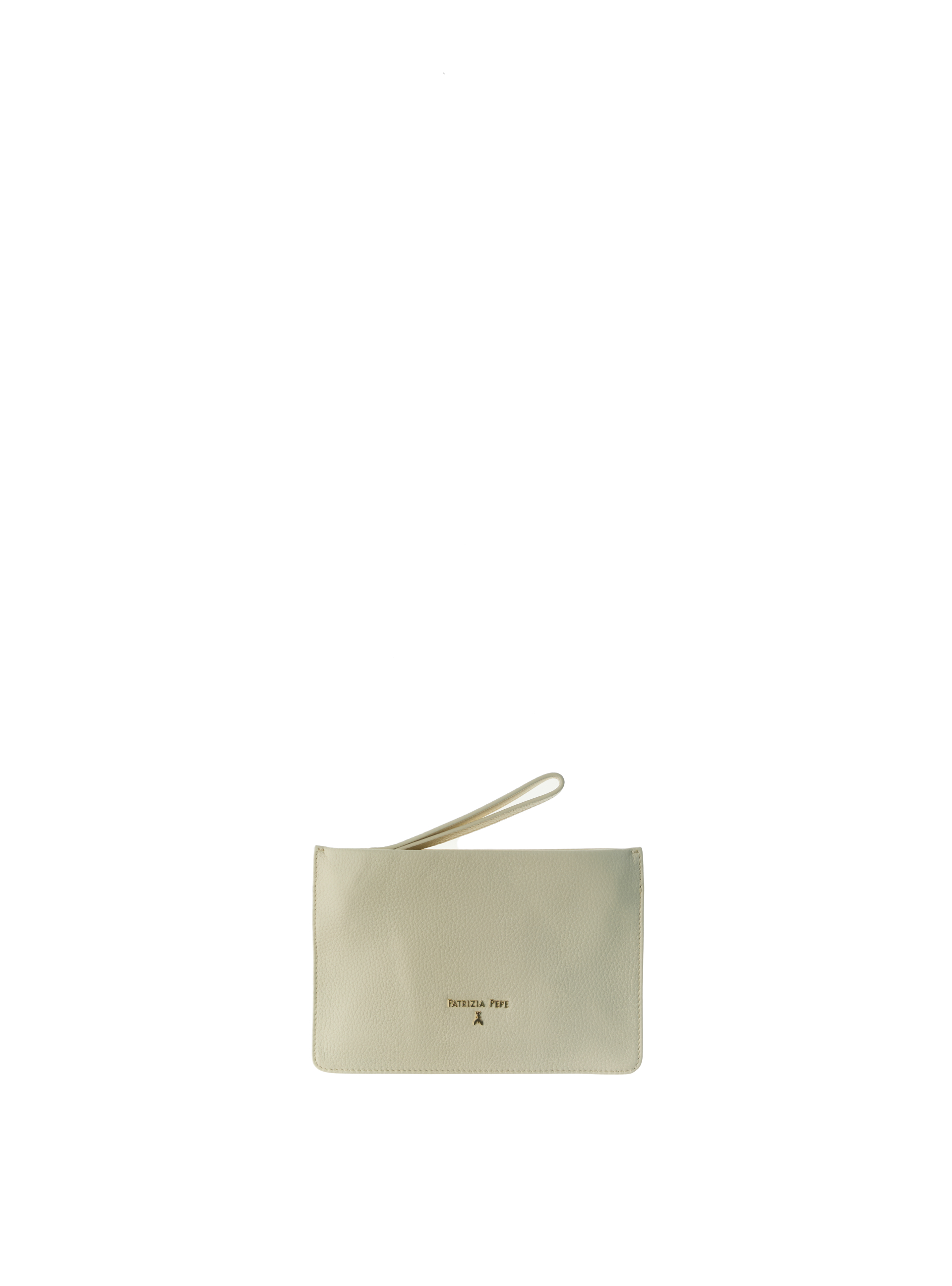 Pochette in pelle AVORIO U