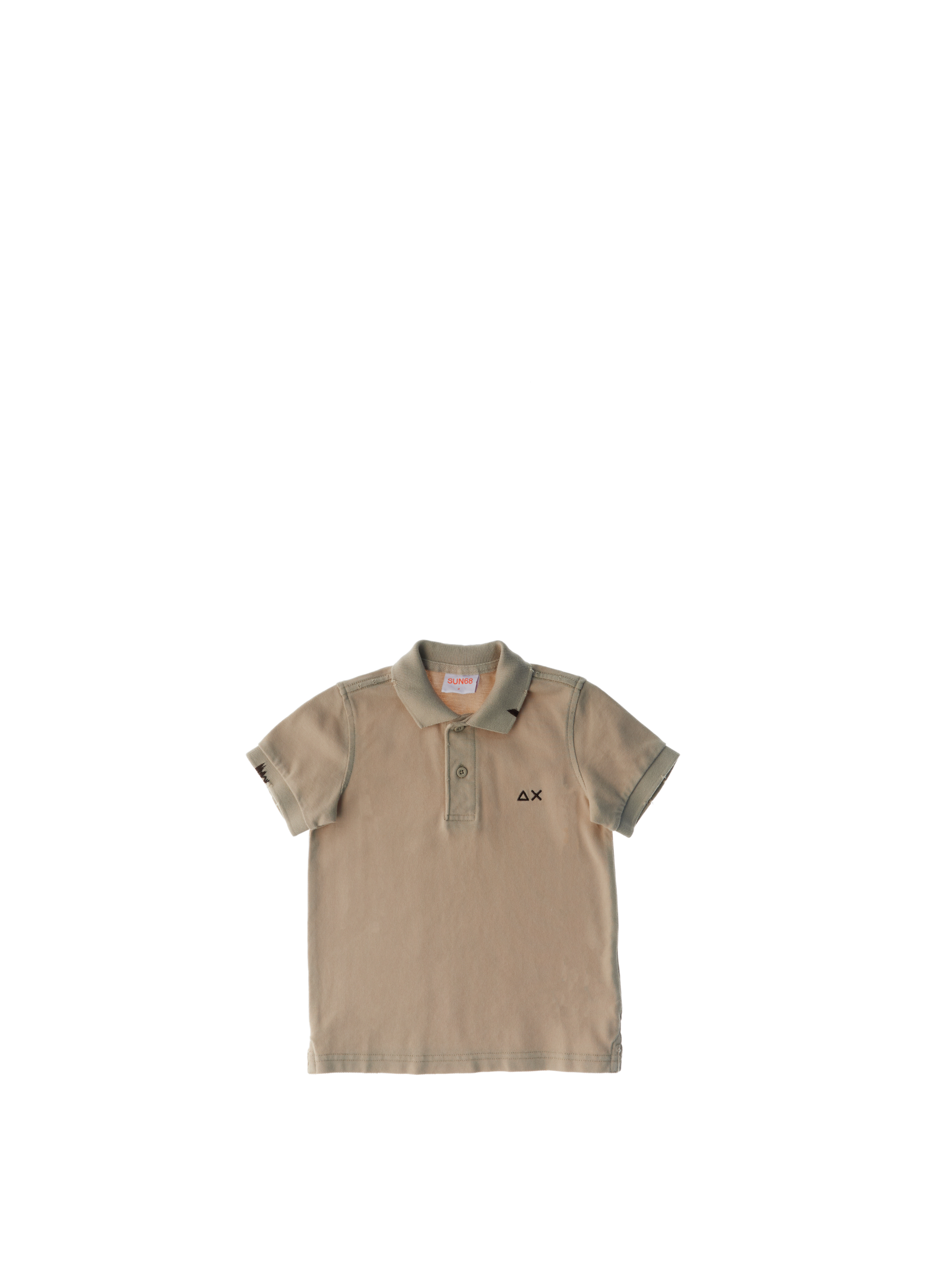 SUN68 Polo maniche corte BEIGE