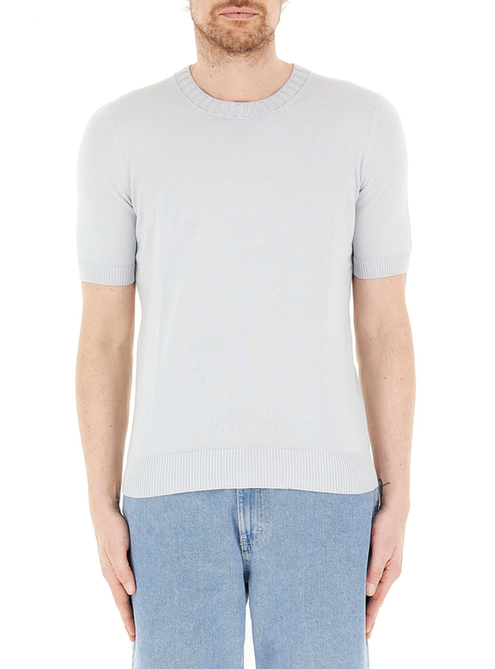 Maglia girocollo GRIGIO CHIARO